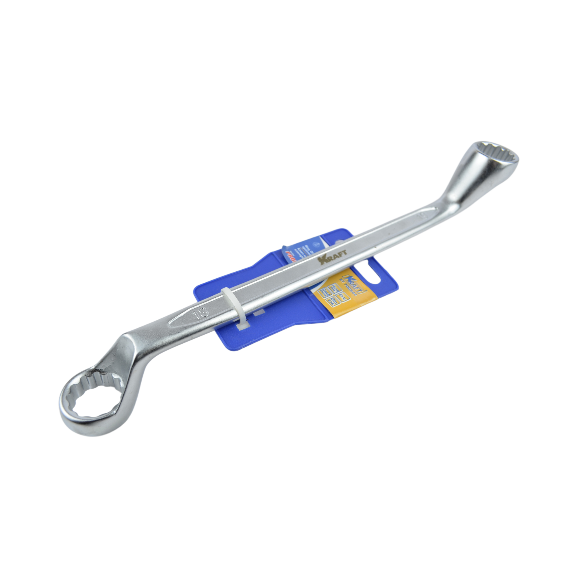 я ключ накидной двухсторонний 18х19 KRAFT 700544