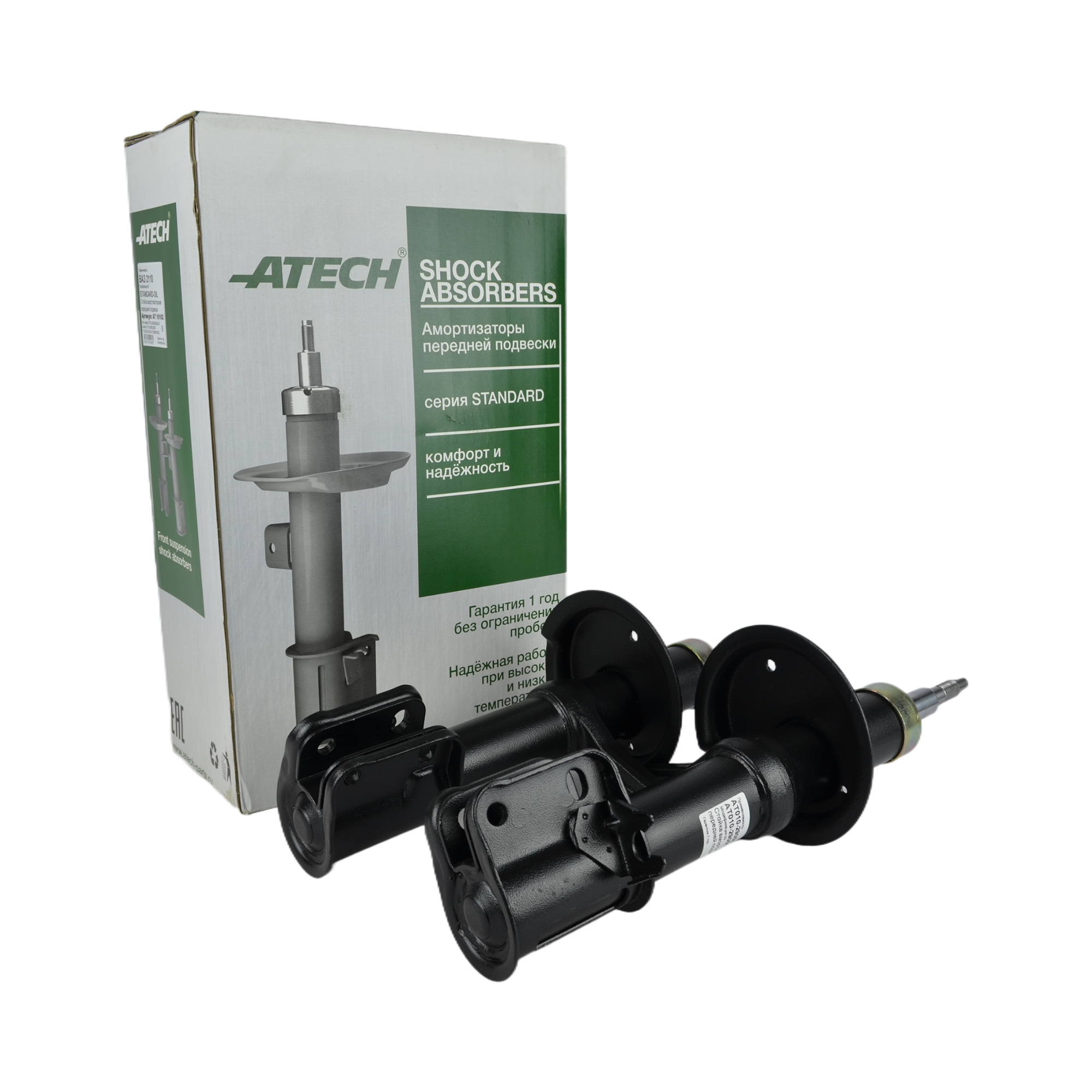 стойка передняя 2110 ATECH STANDARD-OIL АТ10102 к-т