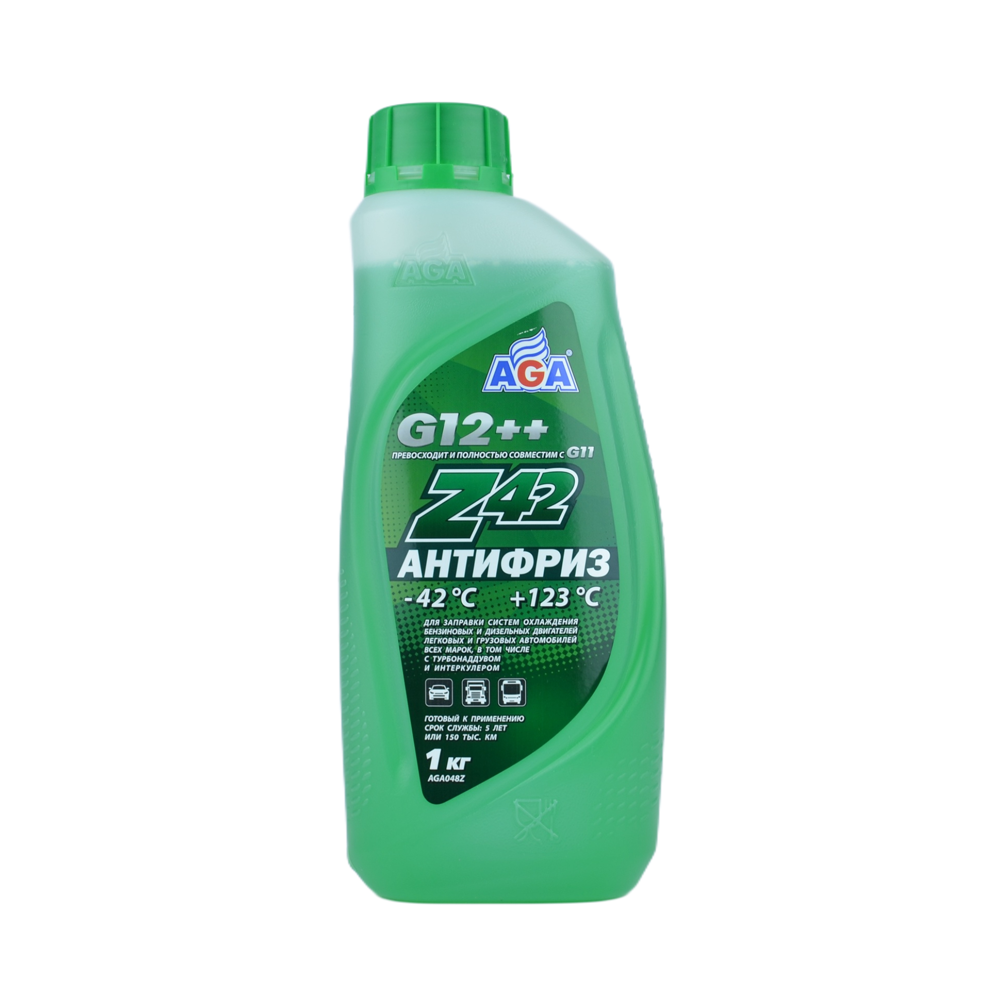 антифриз AGA зеленый Z42 1л (10)