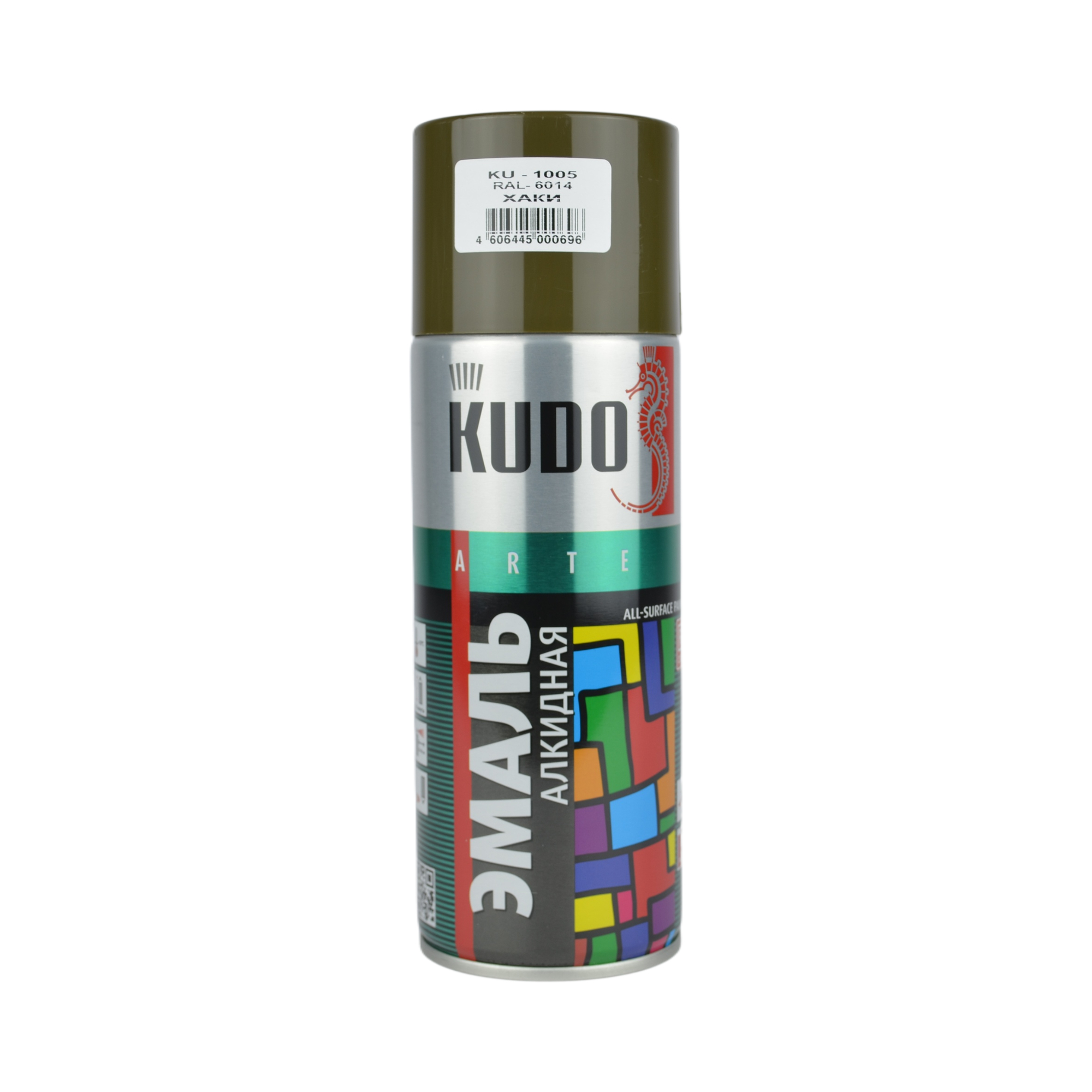 краска KUDO хаки (б/сохн.) 270гр KU1005 