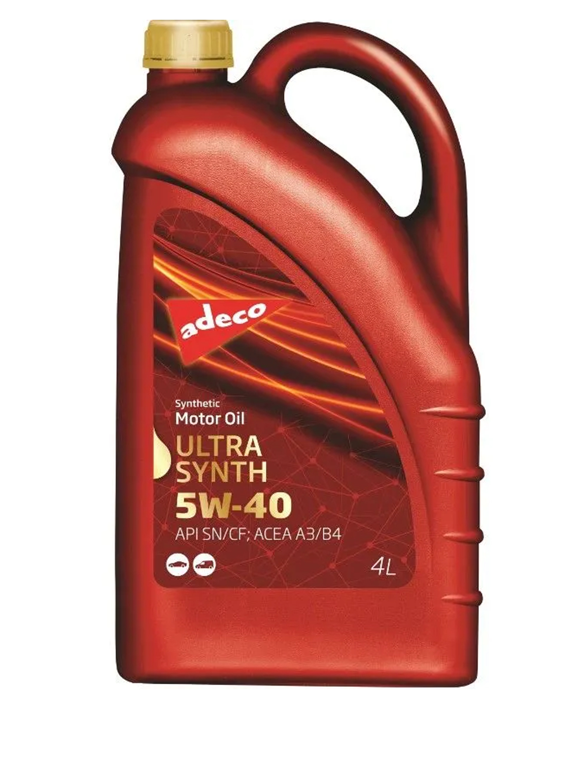 масло ADECO ULTRA SYNTH 5w40 4л синтетика