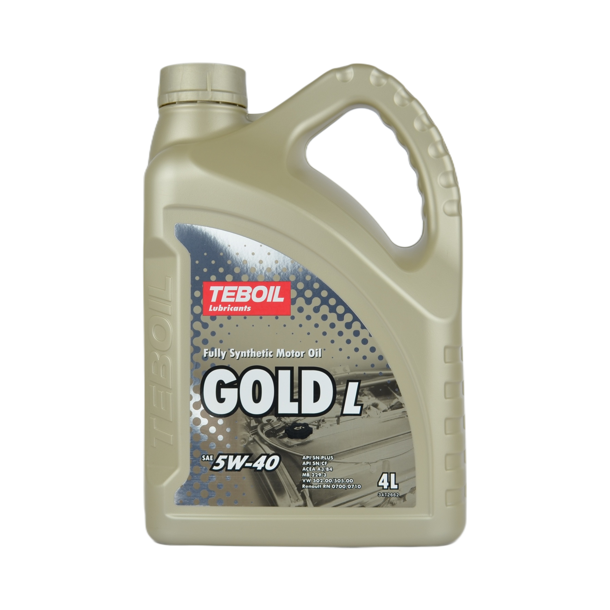 масло TEBOIL GOLD L 5w40 синтетика 4л