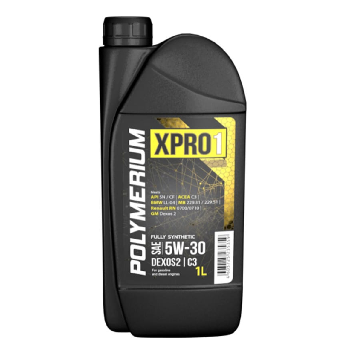 масло POLYMERIUM XPRO1 5w30 С3 DEXOS2 1л синтетика