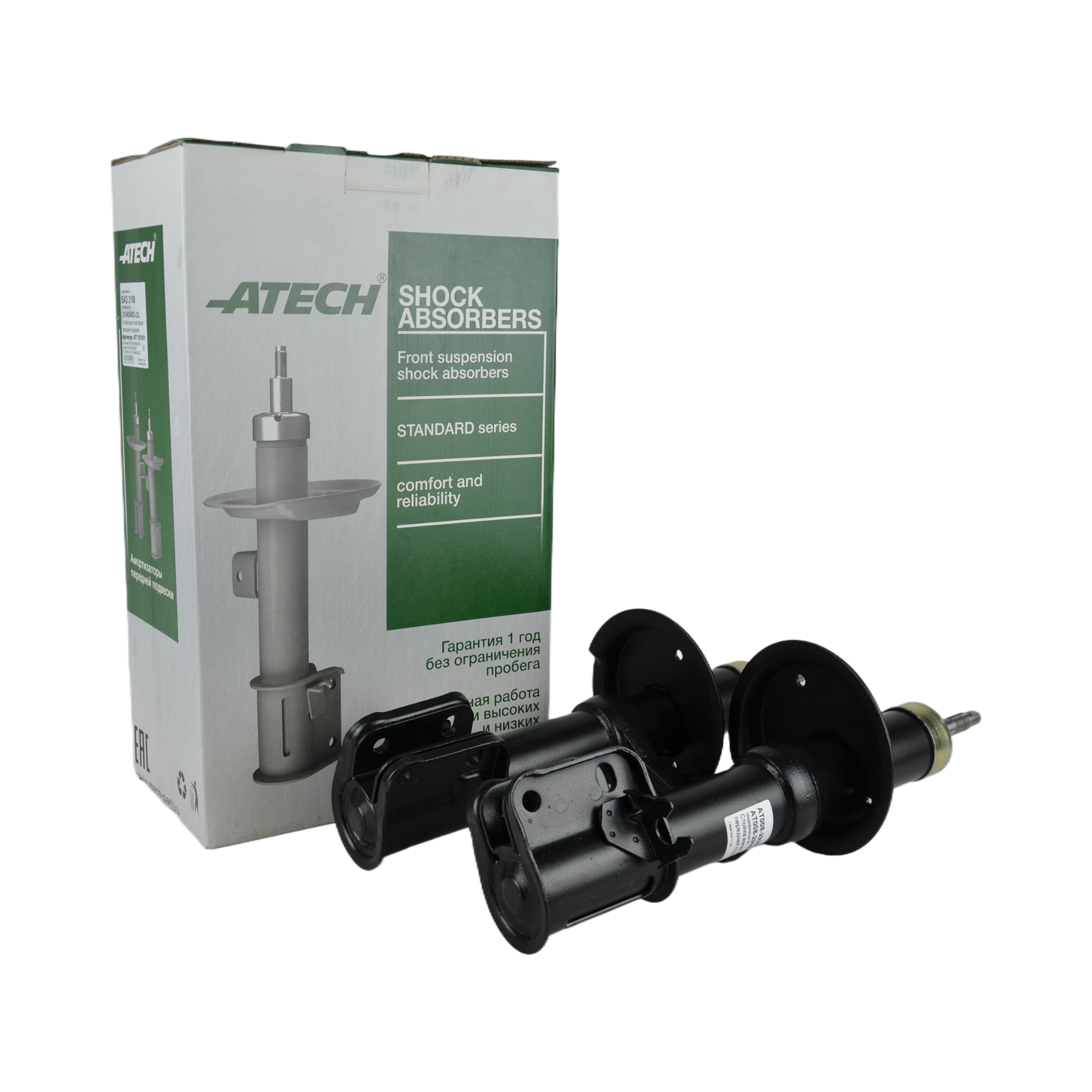 стойка передняя 2108 ATECH STANDARD-OIL АТ10101 к-т