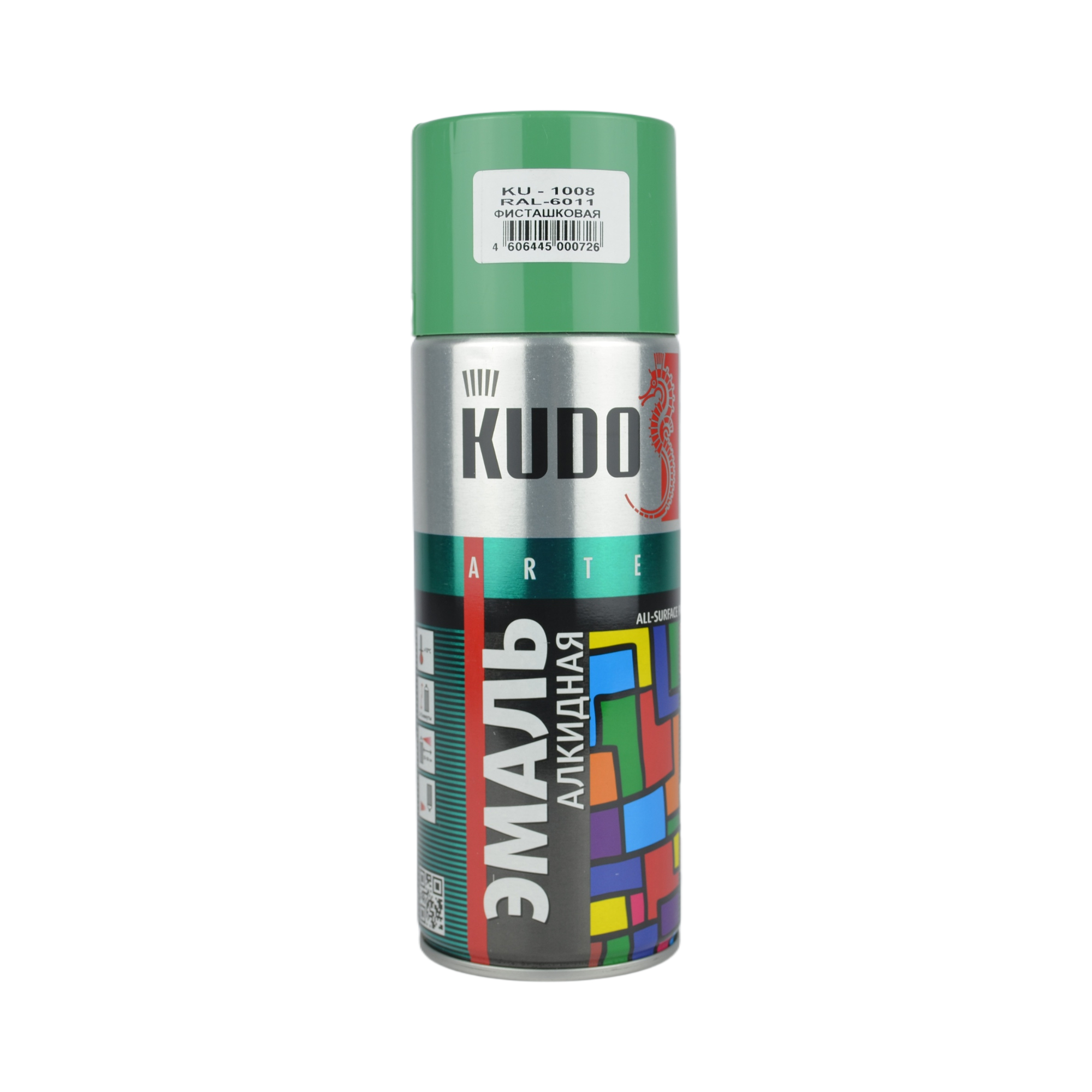 краска KUDO фисташковая (б/сохн.) 270гр KU1008