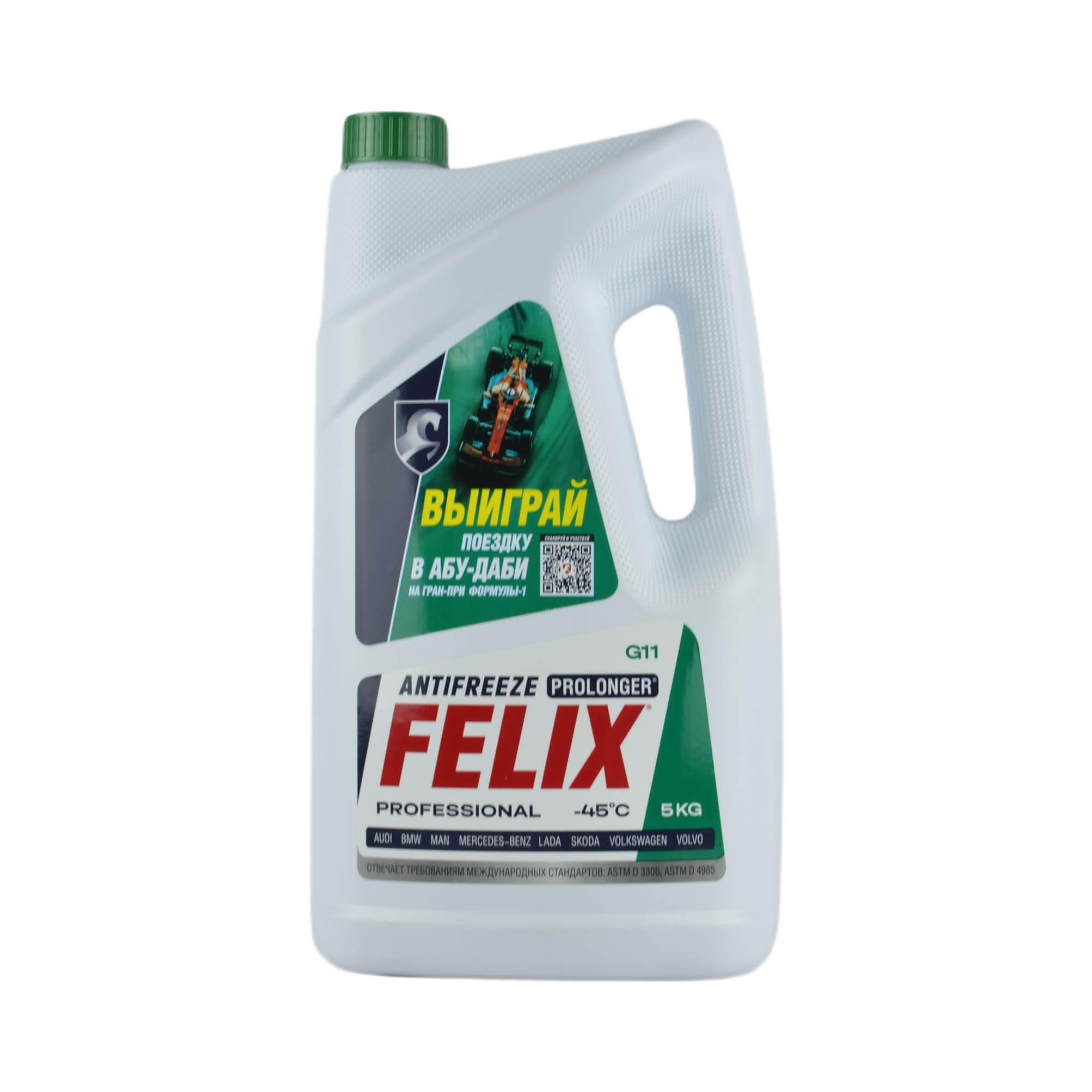 антифриз FELIX pro longer зеленый 5л (ТС)