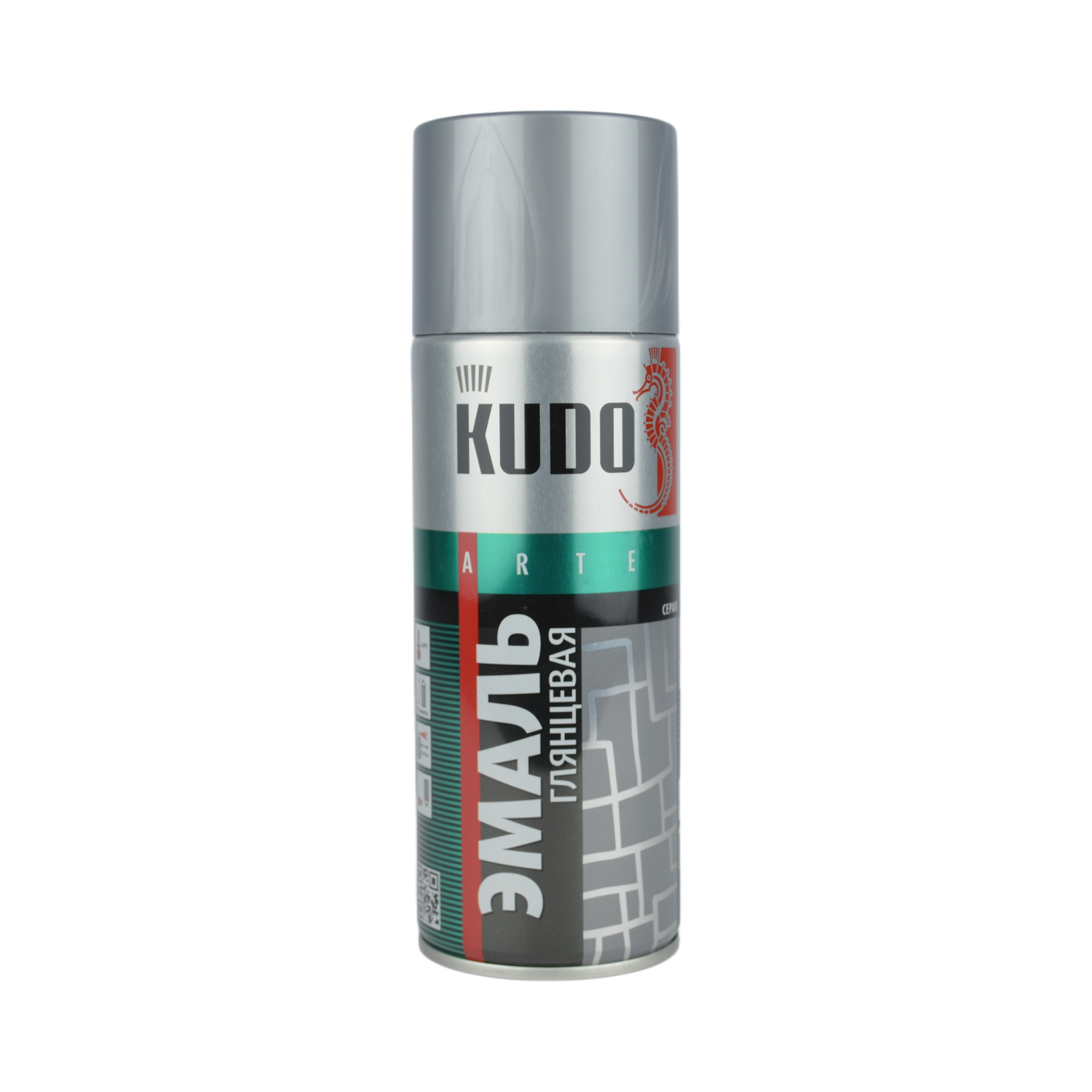краска KUDO серая (б/сохн.) 270гр KU1018 