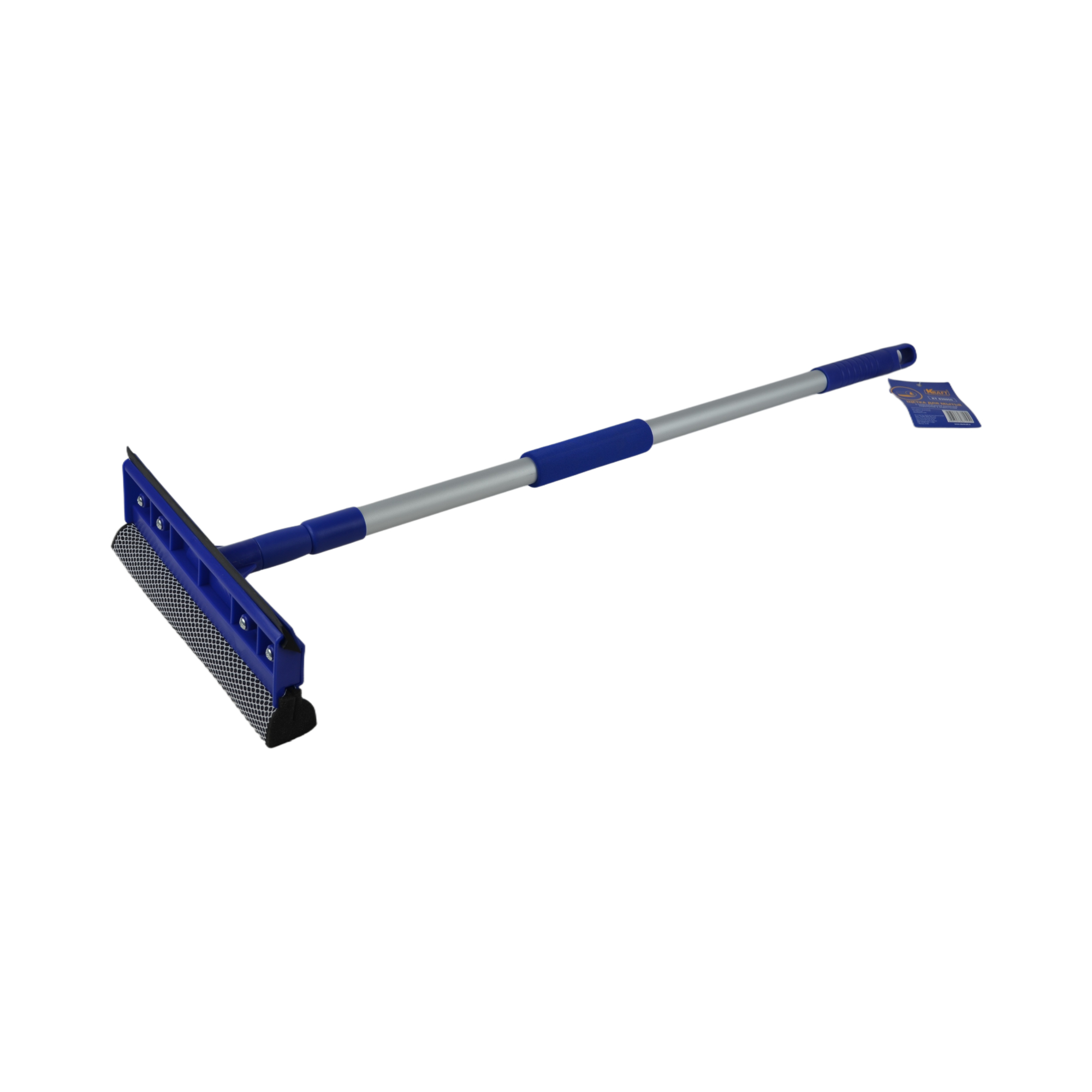 щетка для мойки стекол с телескопической ручкой 127см KRAFT 830055