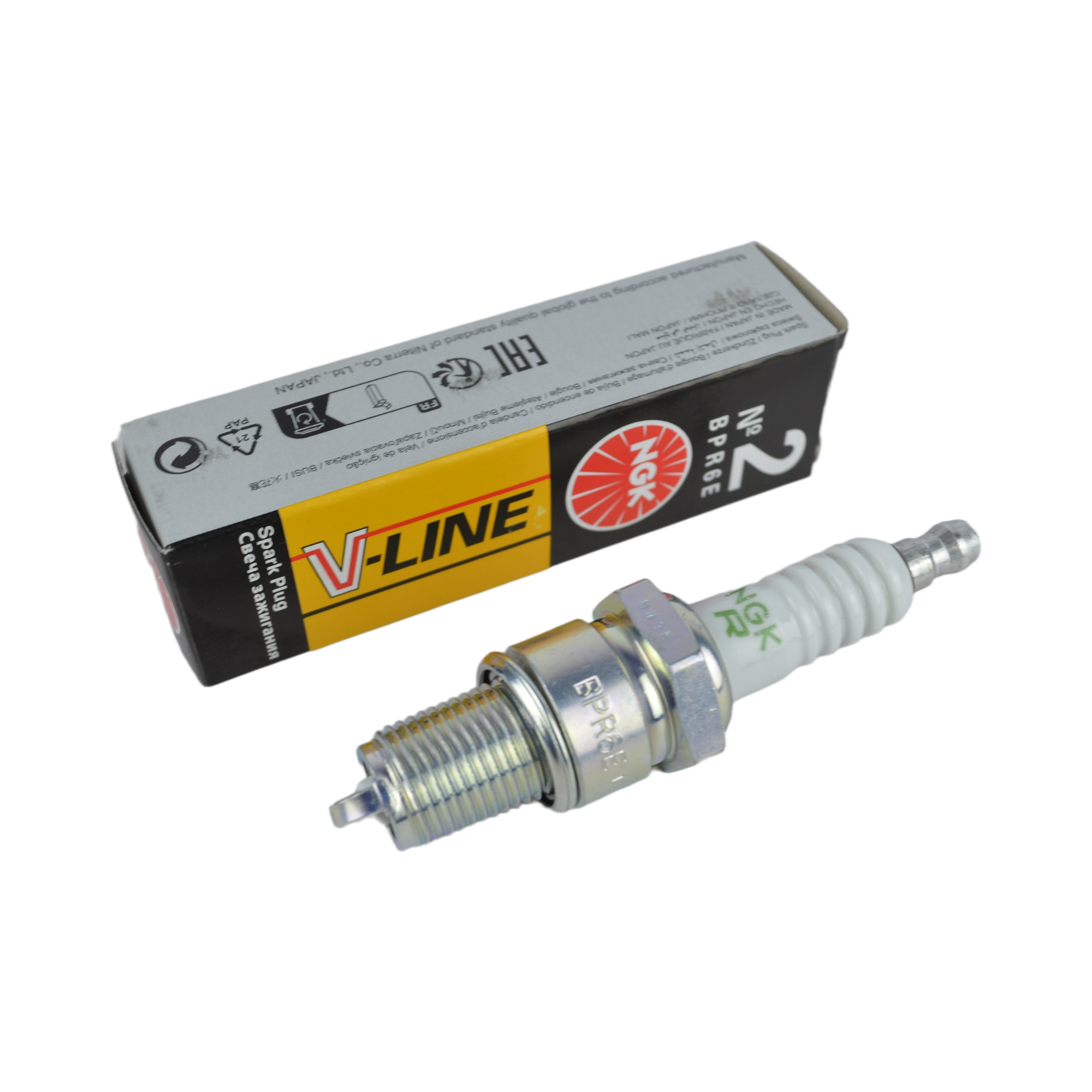 свеча зажигания карбюратор NGK №2 2108 BPR6E/2268 