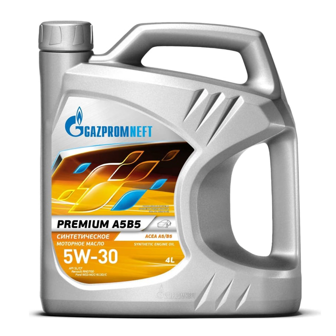 масло Gazpromneft Premium 5w30 A5/B5 4л синтетика (3)