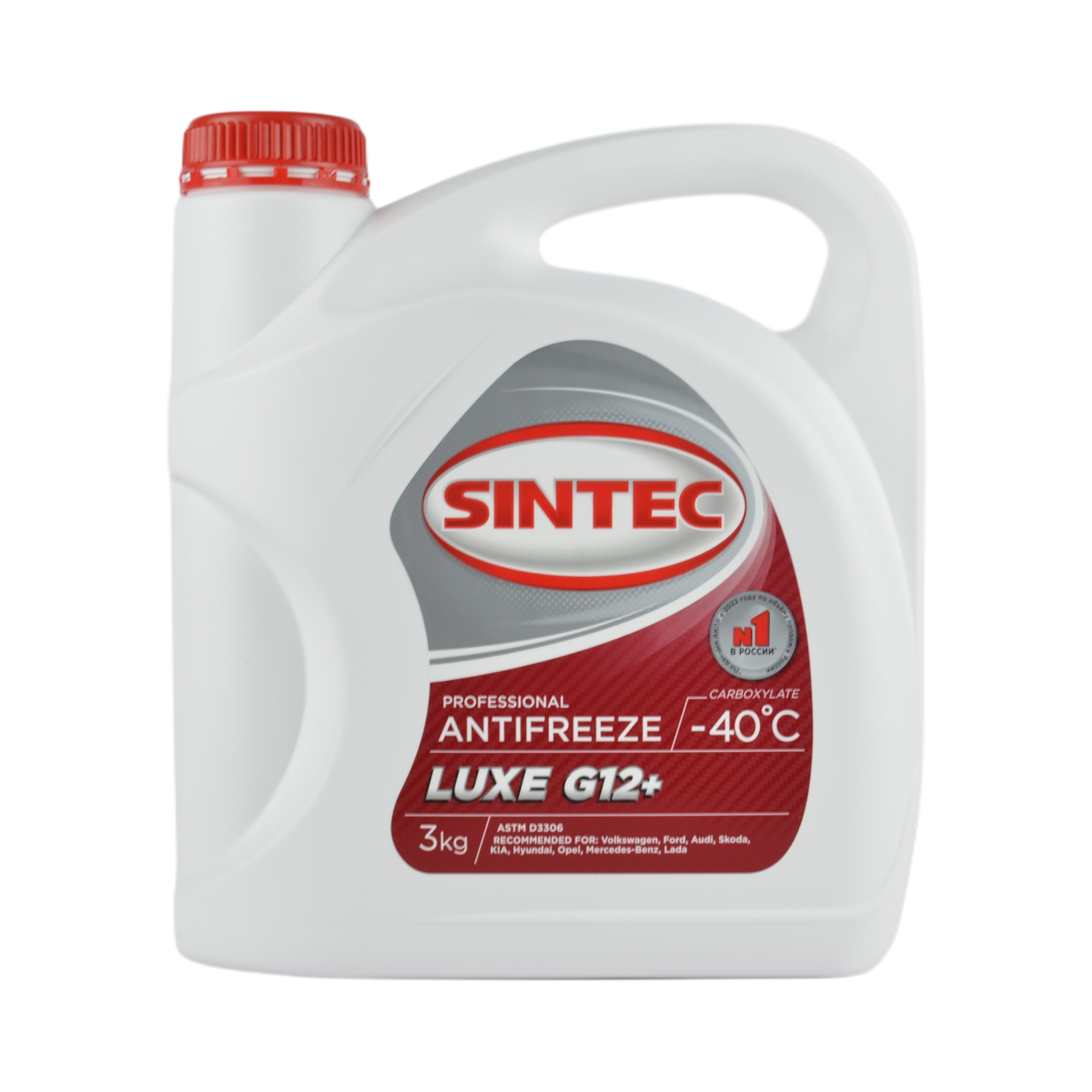 антифриз Sintec lux красный 3л (4)