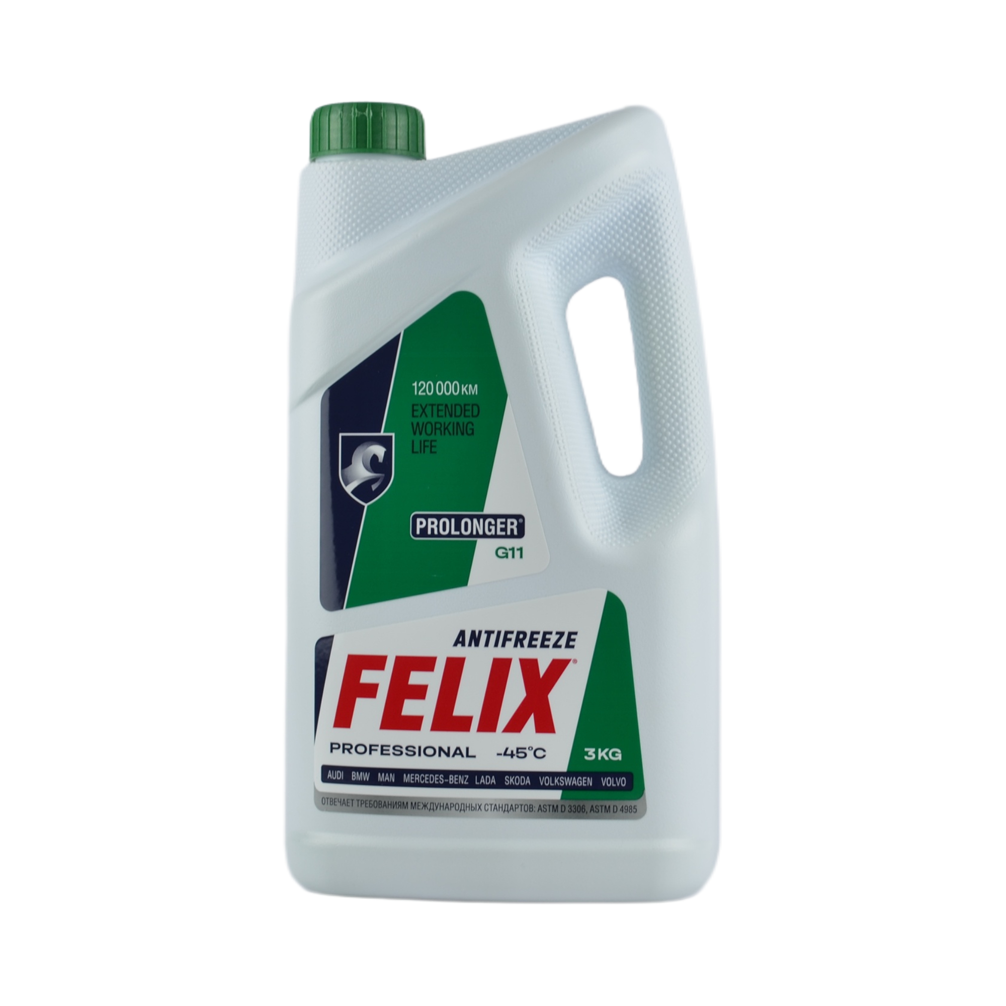 антифриз FELIX pro longer зеленый 3л (ТС)