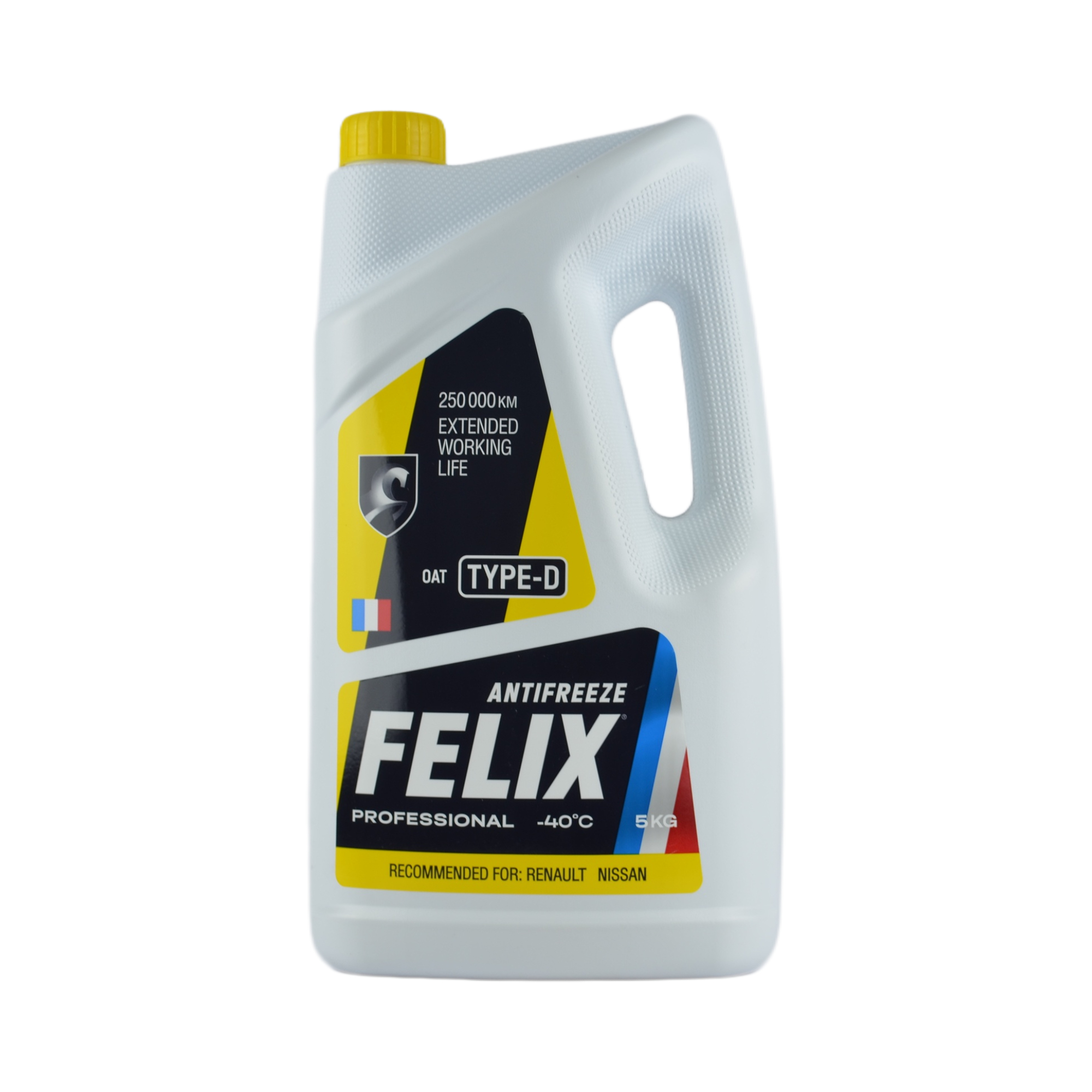 антифриз FELIX TYPE D желтый 5л (ТС) (4)