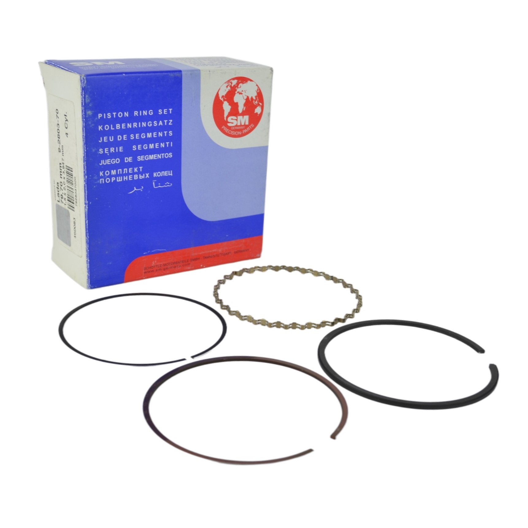 кольца поршневые "sm" 79,7