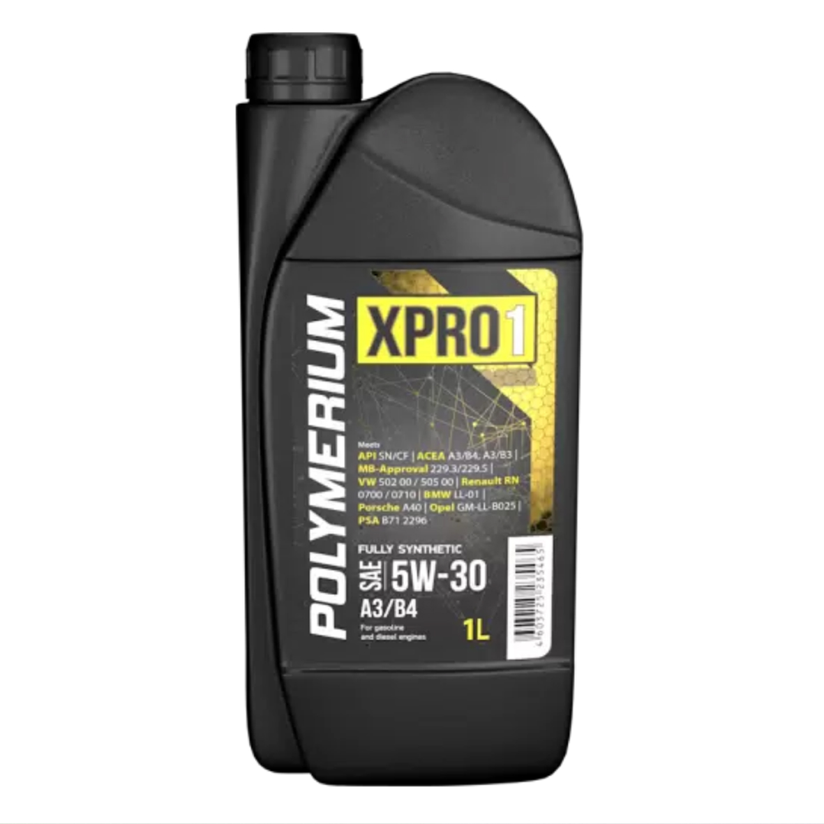 масло POLYMERIUM XPRO1 5w30 А3/В4 1л синтетика