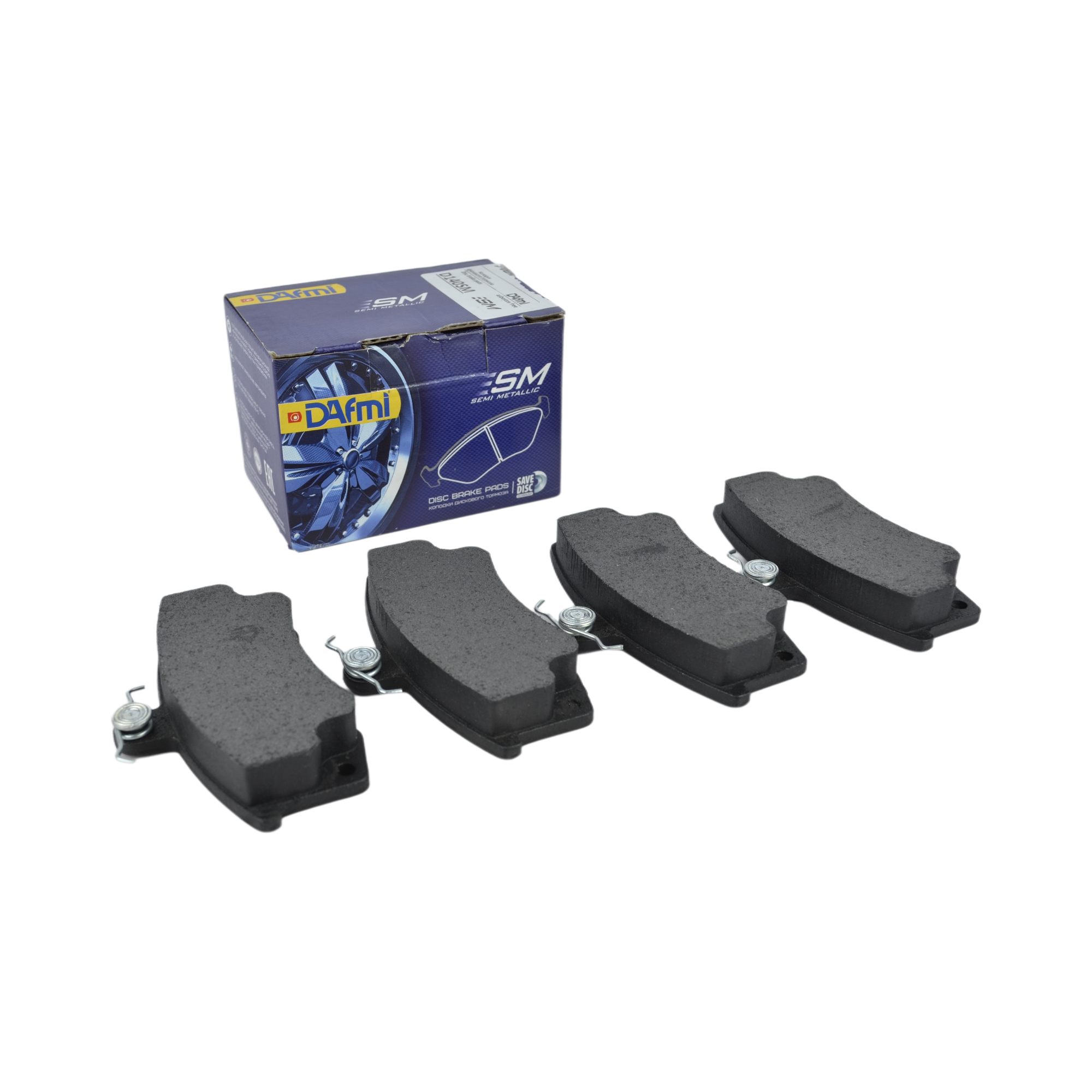 колодки передние 2110 Дафми D140SM к-т (10)