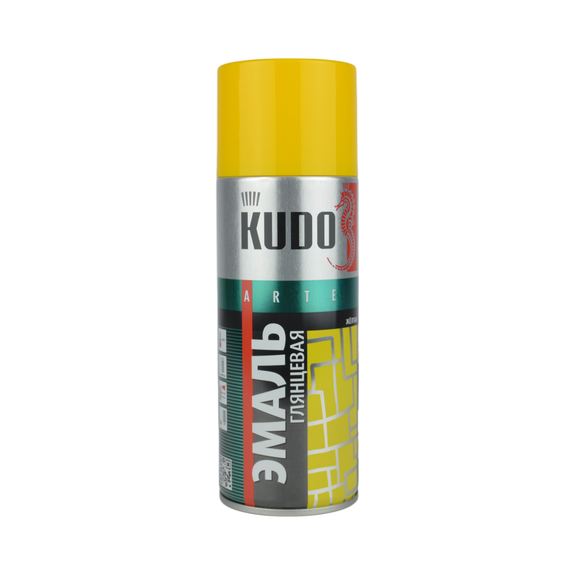 краска KUDO желтая (б/сохн.) 270гр KU1013 