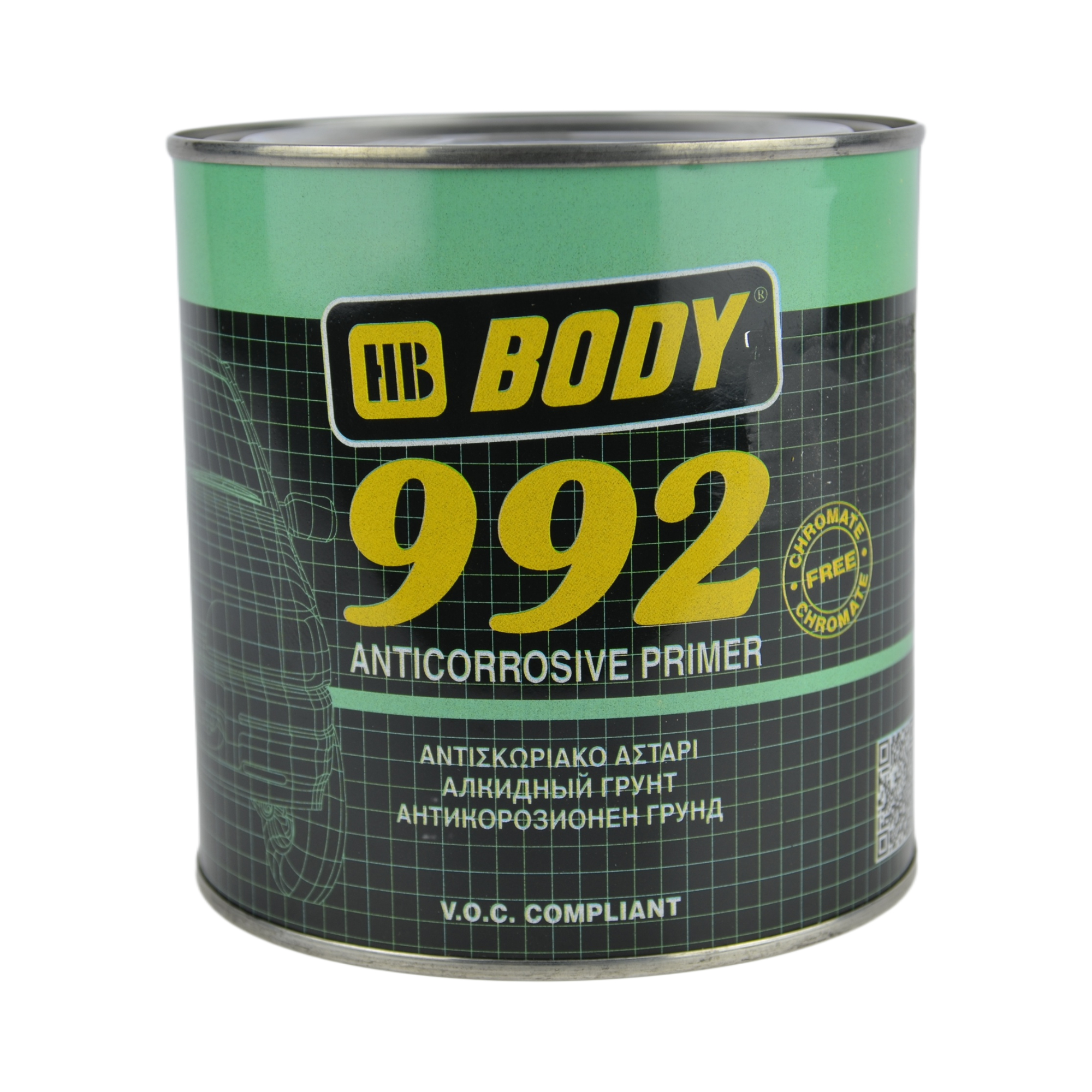 грунт коричневый BODY 992 1л