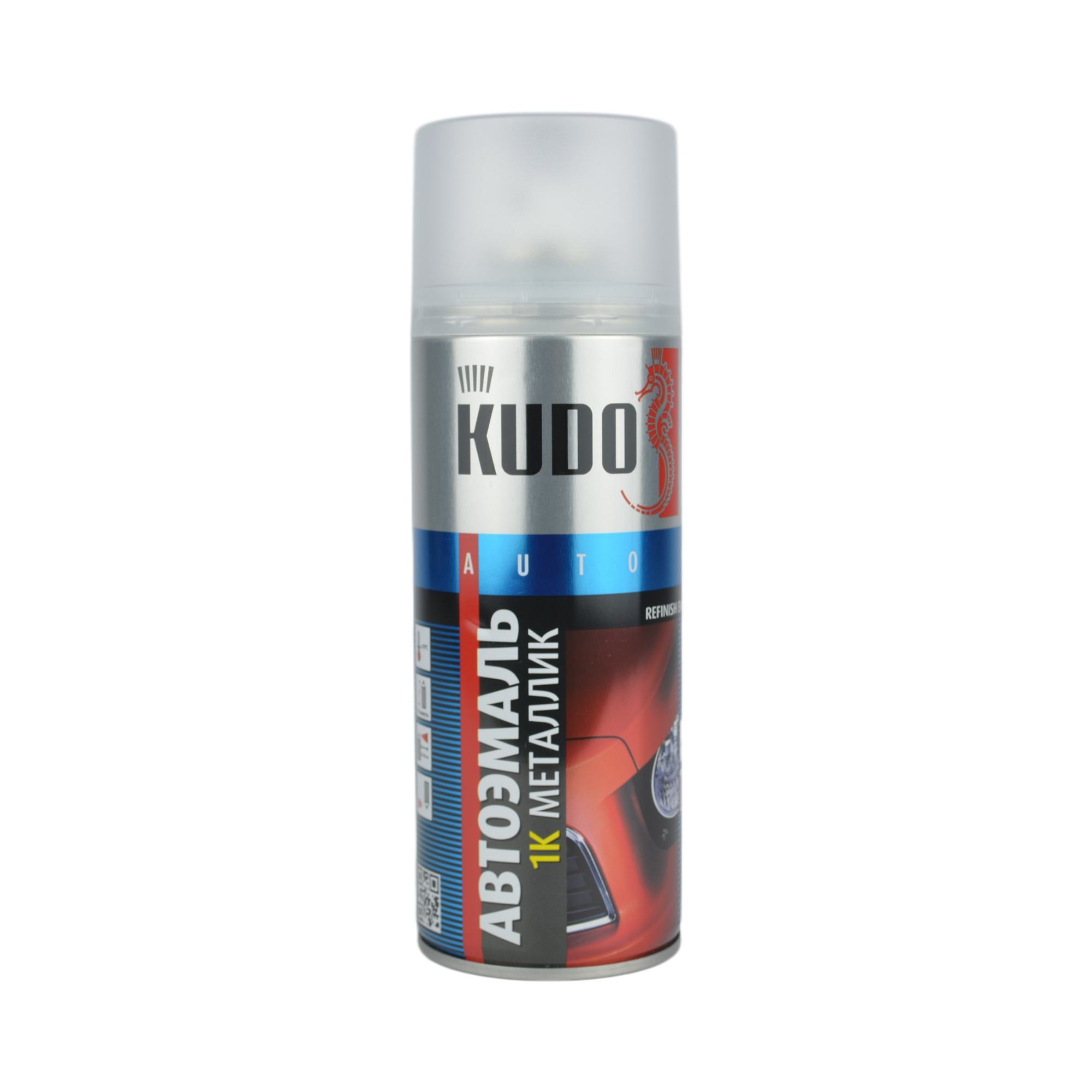 краска KUDO серебристая 640 520мл KU41640