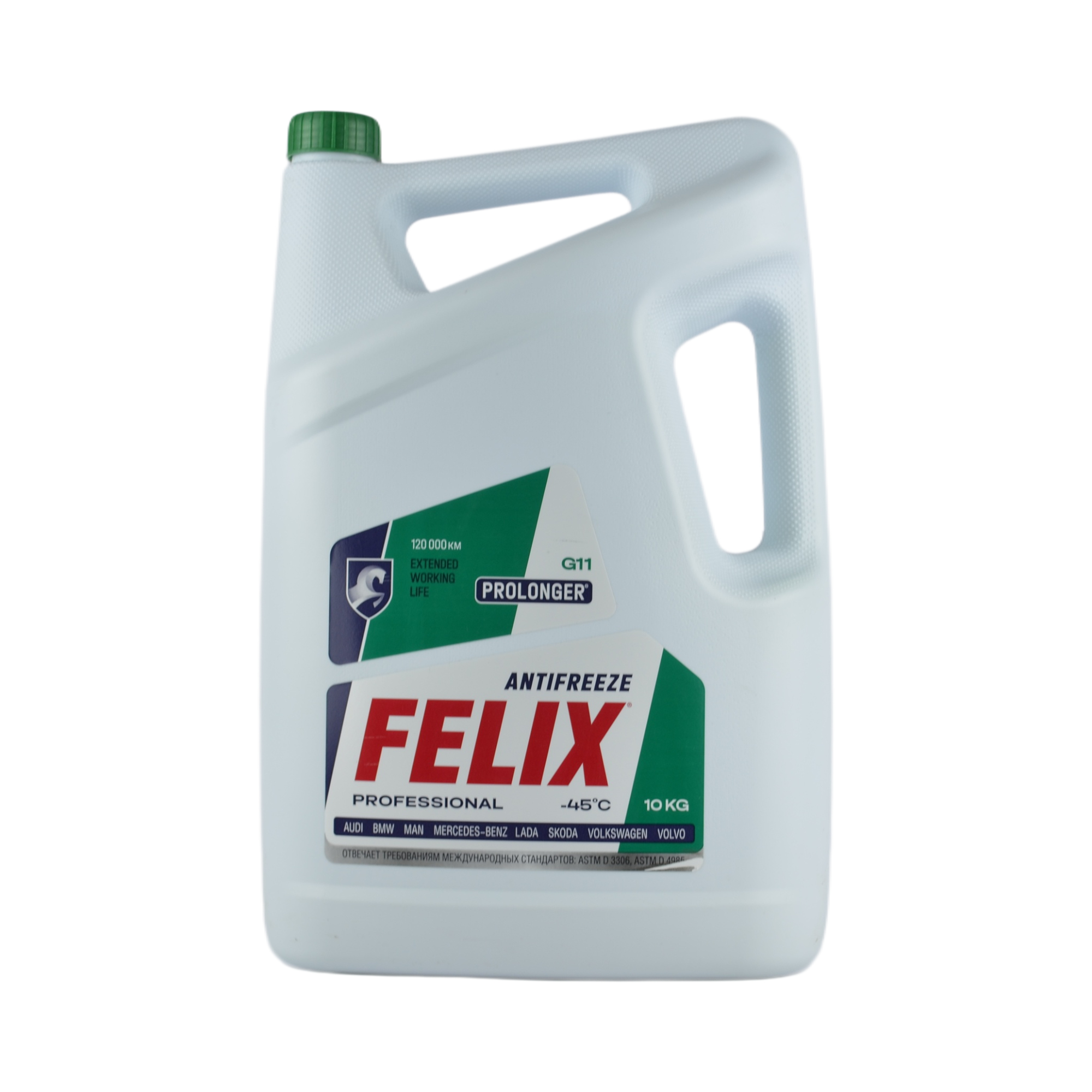 антифриз FELIX pro longer зеленый 10л (ТС)