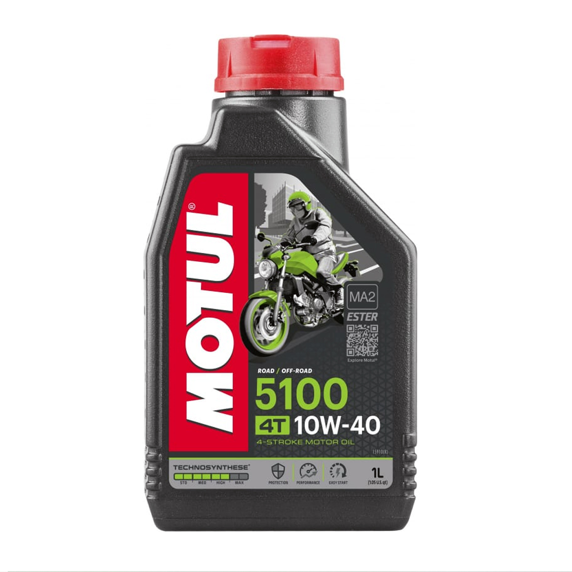 масло Motul 4Т 5100 10w40 1л полусинтетика