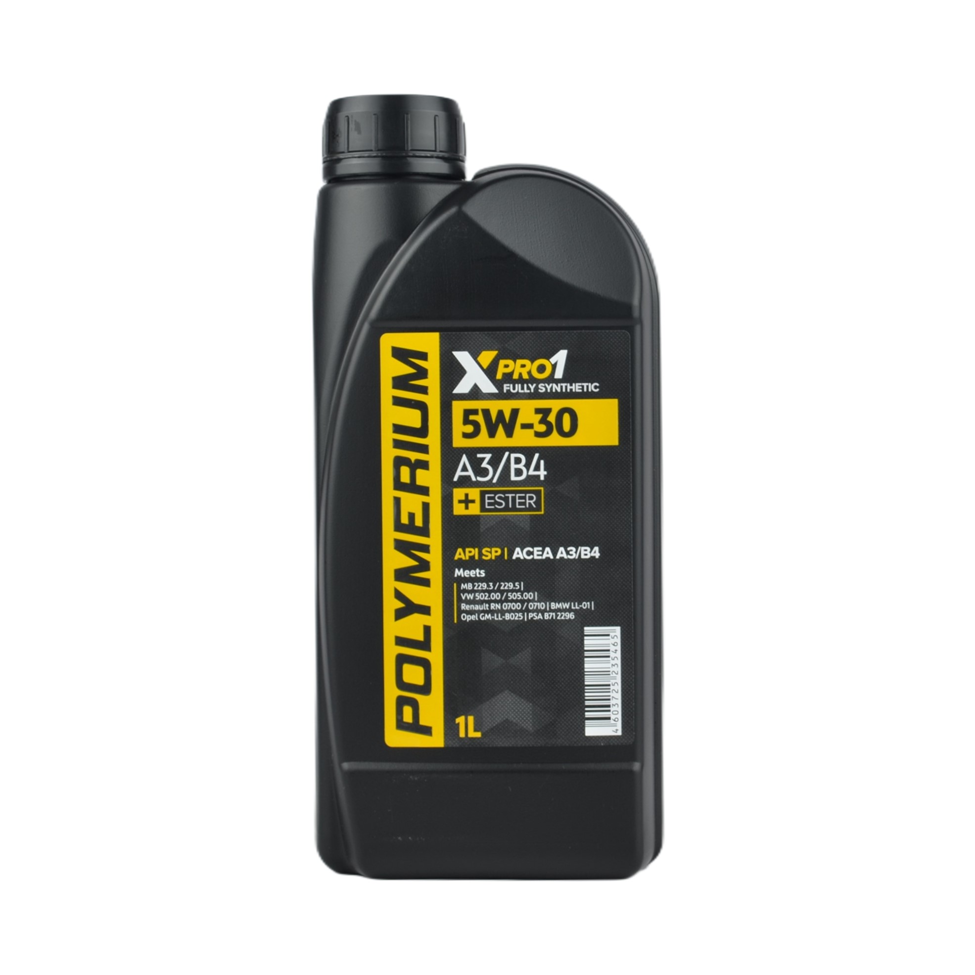 масло POLYMERIUM XPRO1 5w30 А3/В4 синтетика 1л