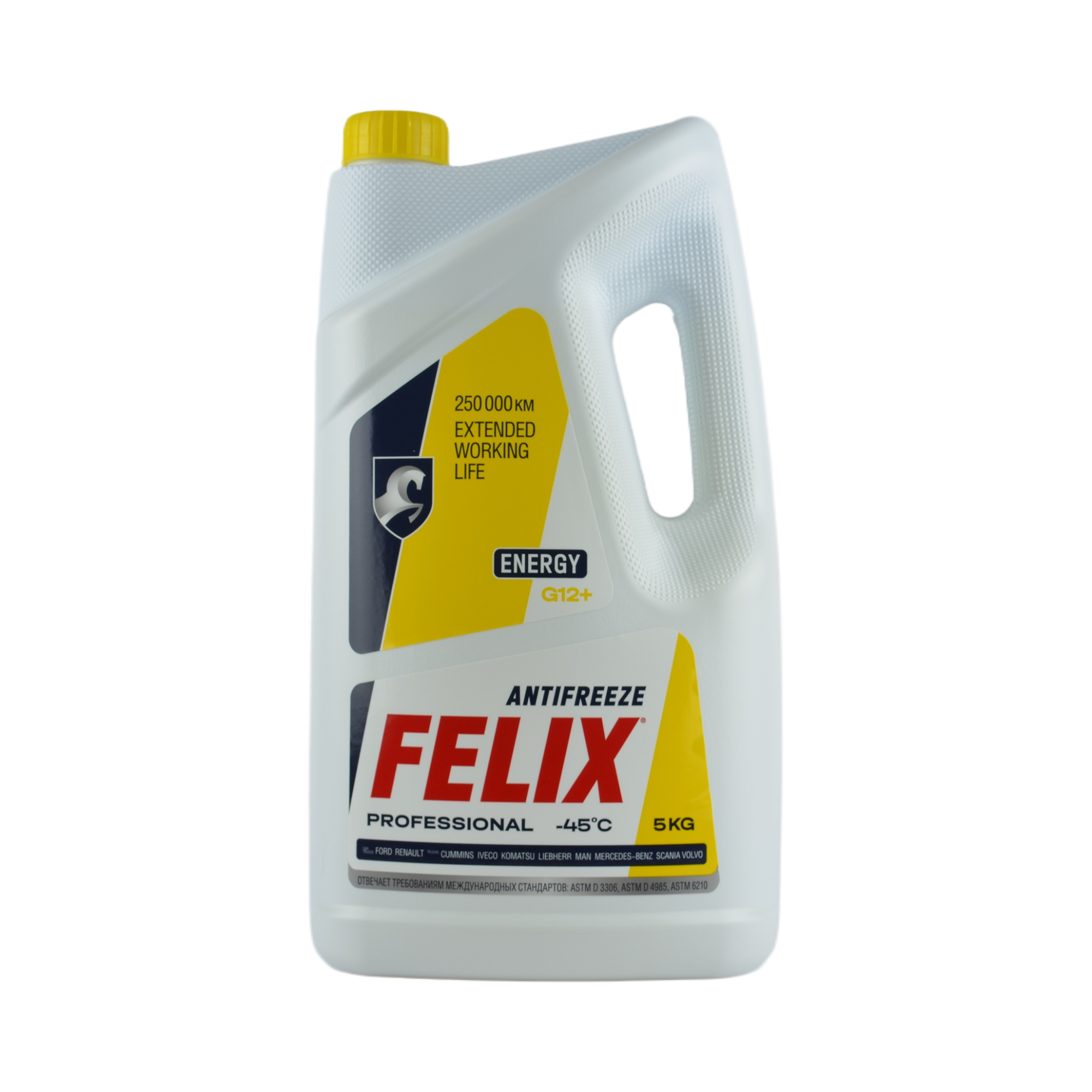 антифриз FELIX energy желтый 5л (ТС)