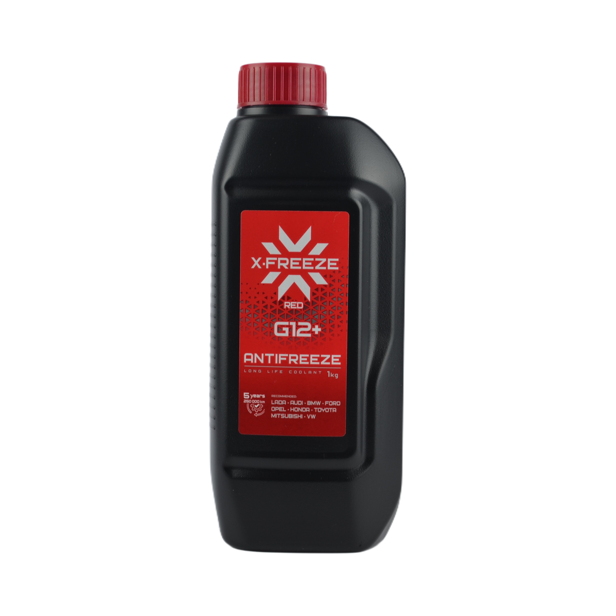 антифриз X-FREEZE red G12+ красный 1л (ТС)