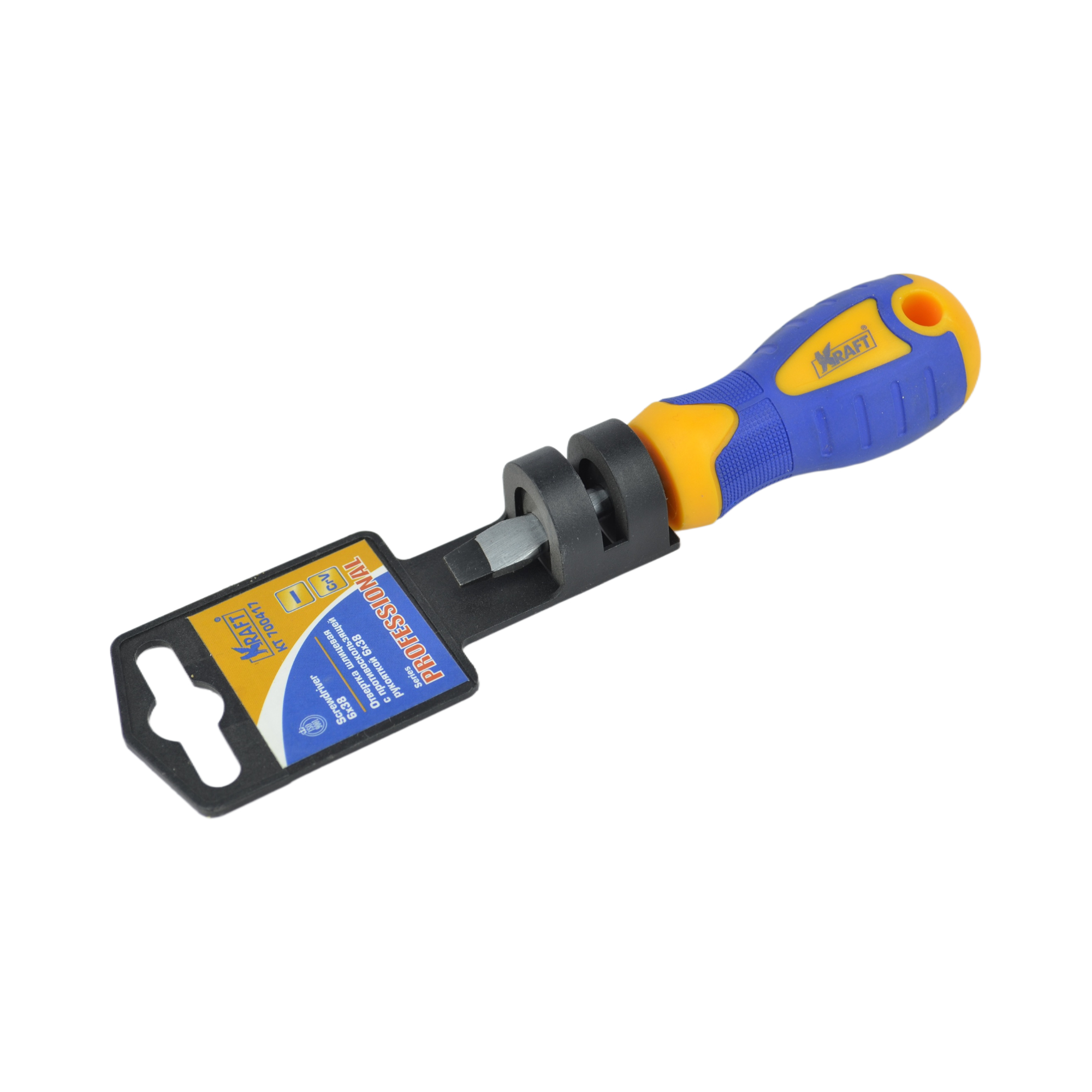 отвертка шлицевая 6х38 KRAFT 700417