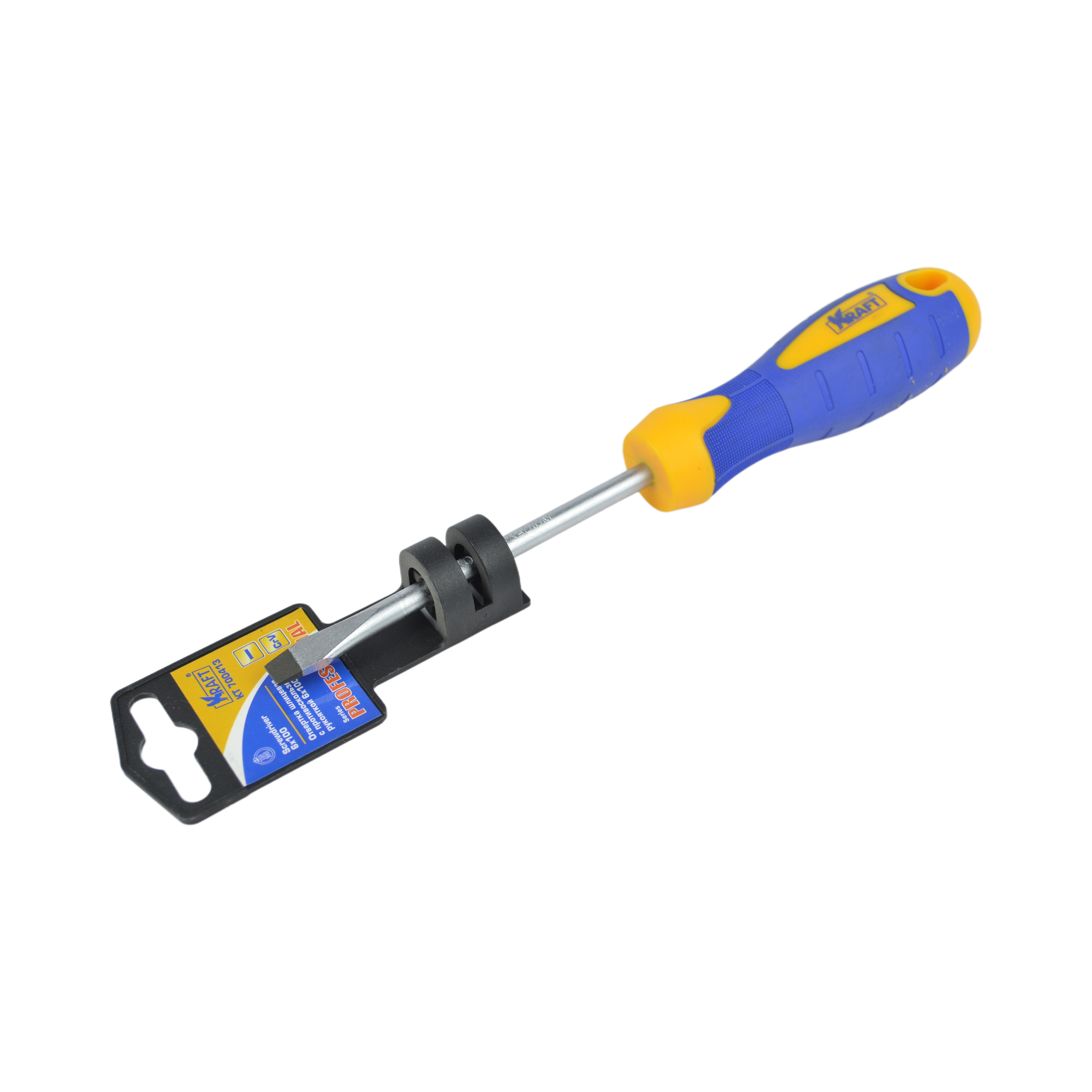 отвертка шлицевая 6х100 KRAFT 700413