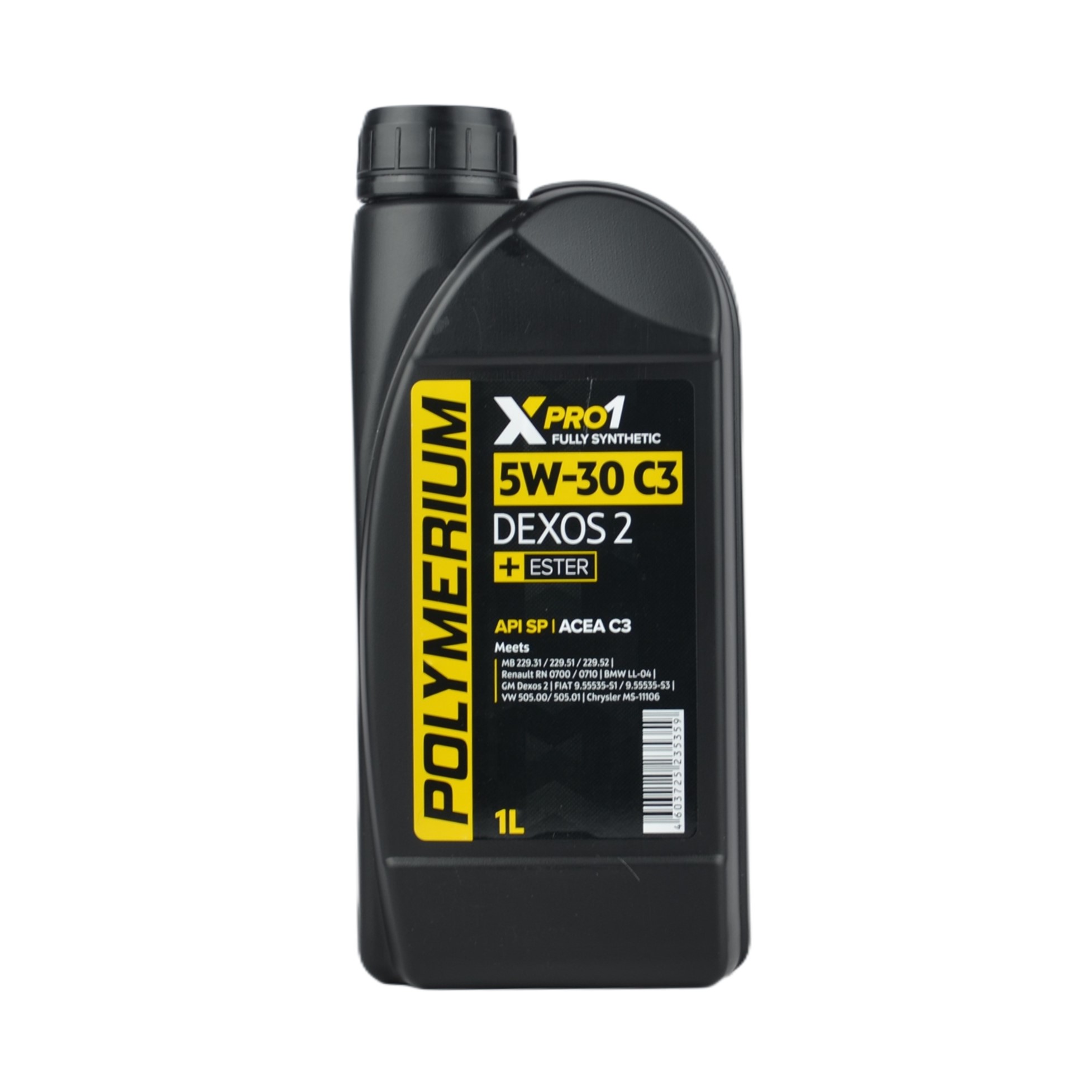 масло POLYMERIUM XPRO1 5w30 С3 DEXOS2 синтетика 1л