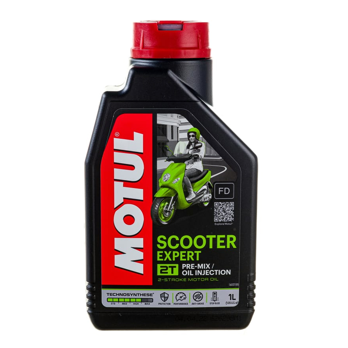 масло Motul 2Т Scooter Expert 1л полусинтетика