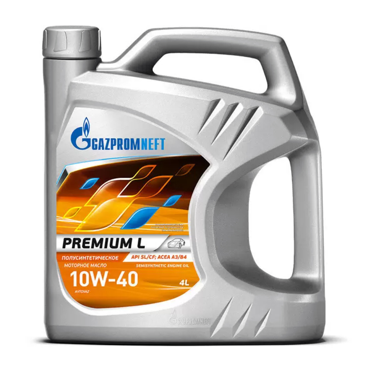 масло Gazpromneft Premium L 10w40 SL/CF, A3/B4 4л полусинтетика (3)