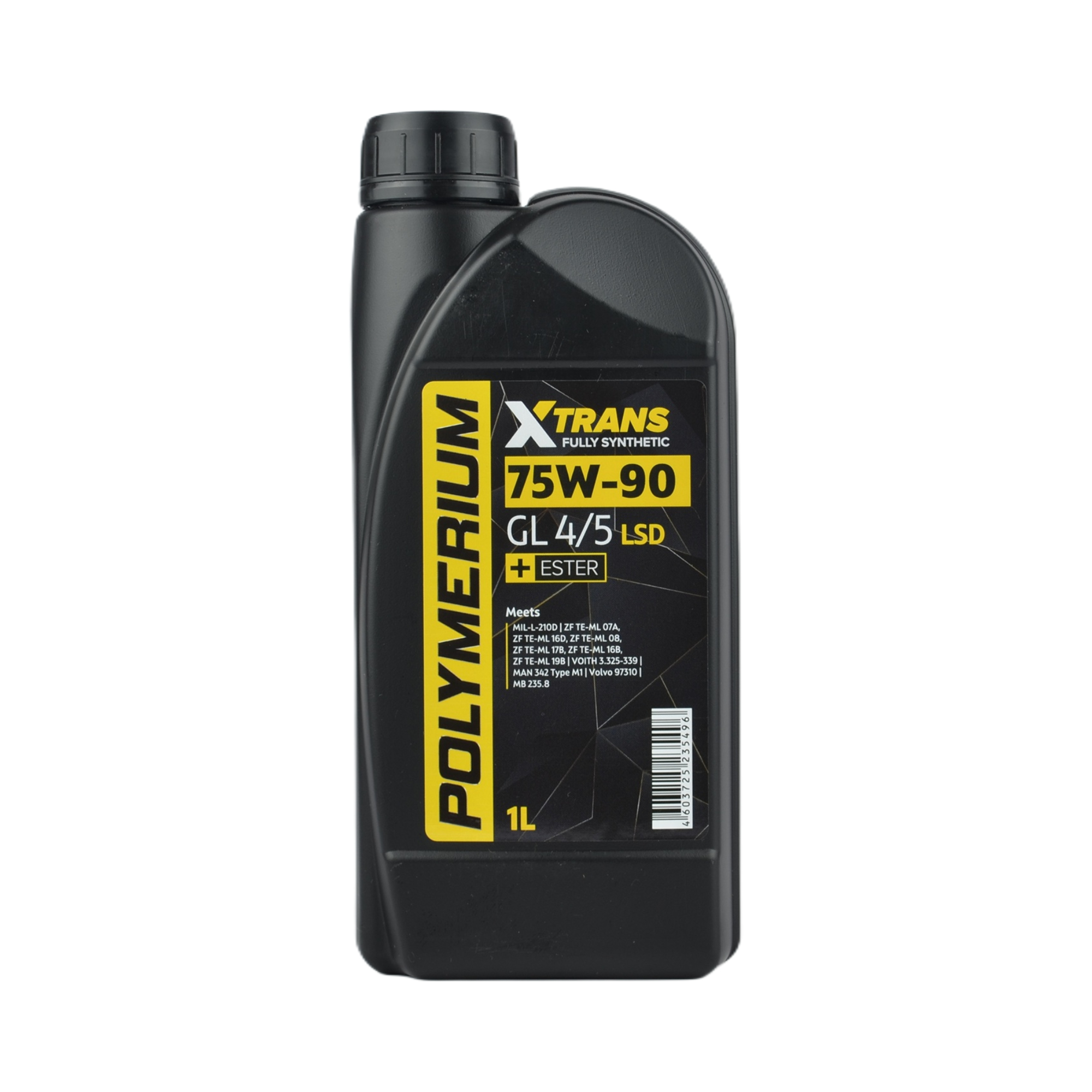 масло трансмиссионное POLYMERIUM X-TRANS 75w90 GL4/5 1л