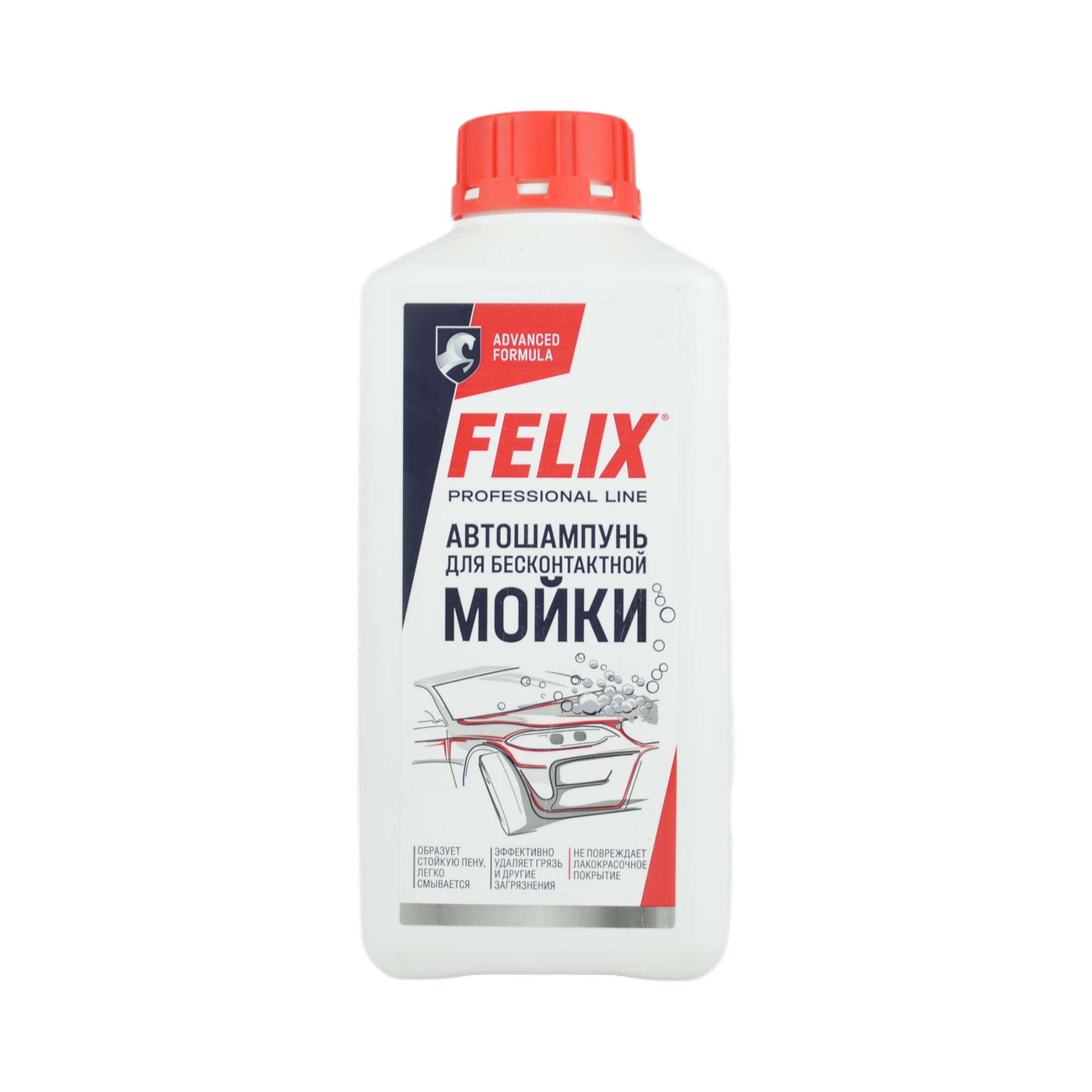 автошампунь FELIX для б/к мойки 1л