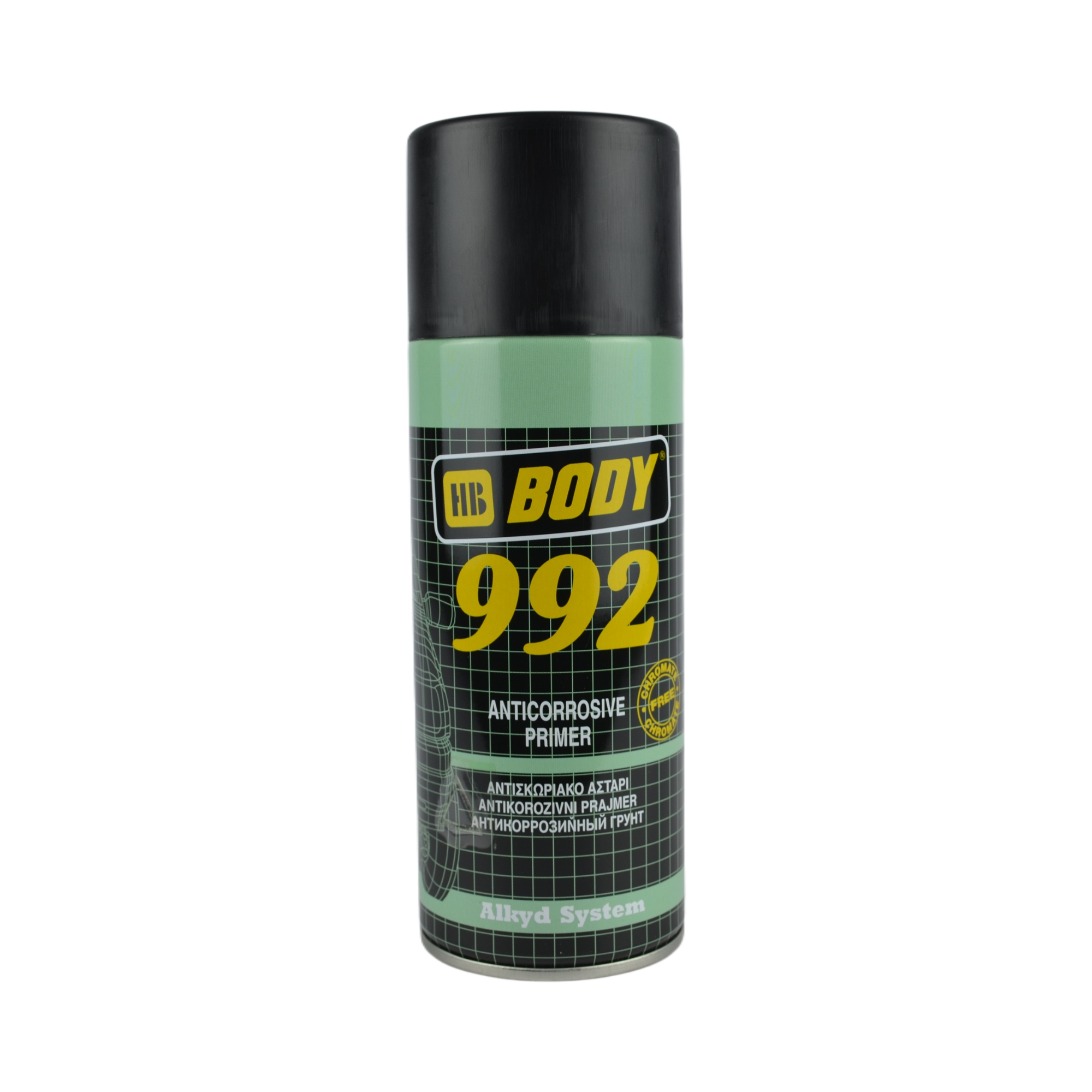 грунт черный BODY 992 400мл