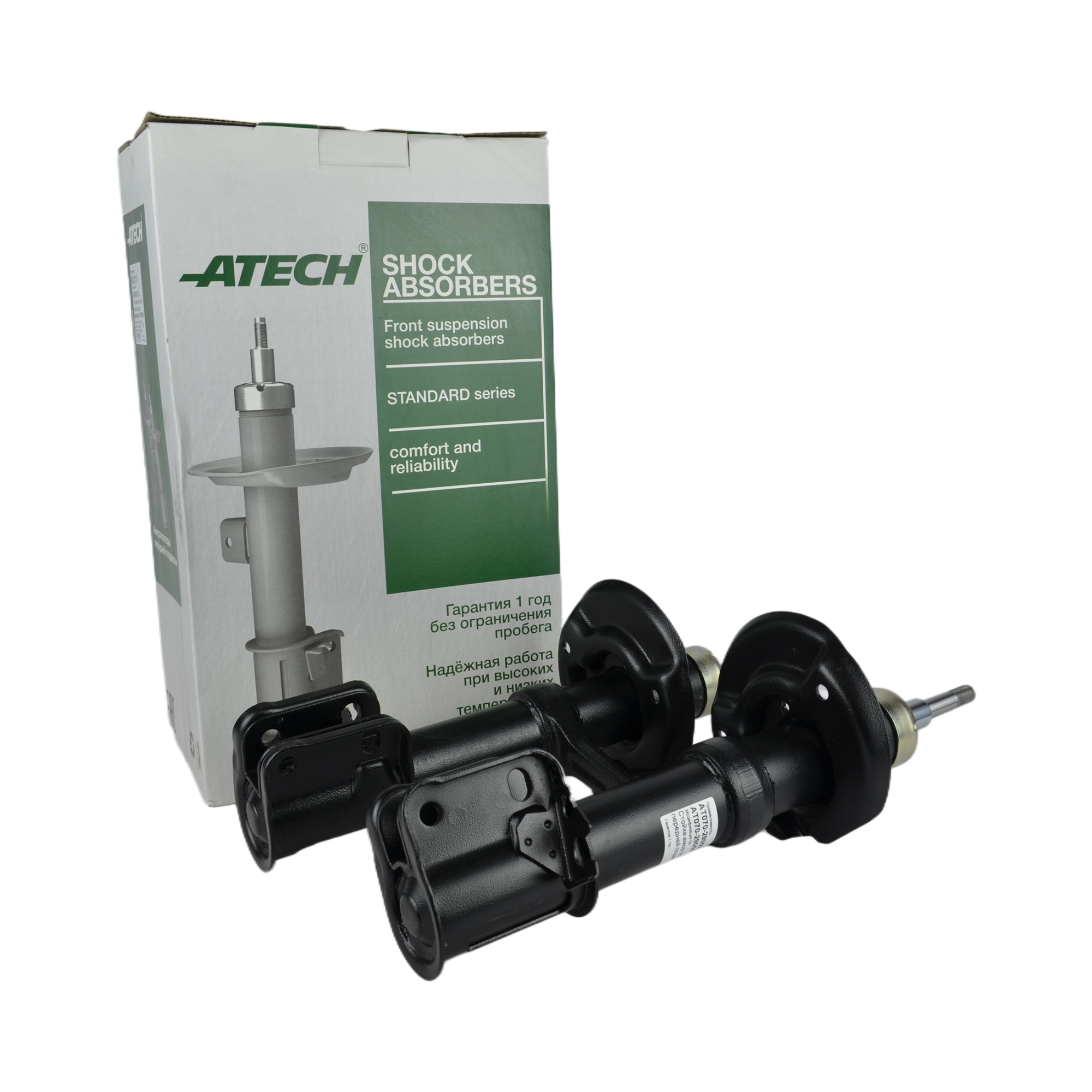 стойка передняя 2170 ATECH STANDARD-OIL АТ10105 к-т