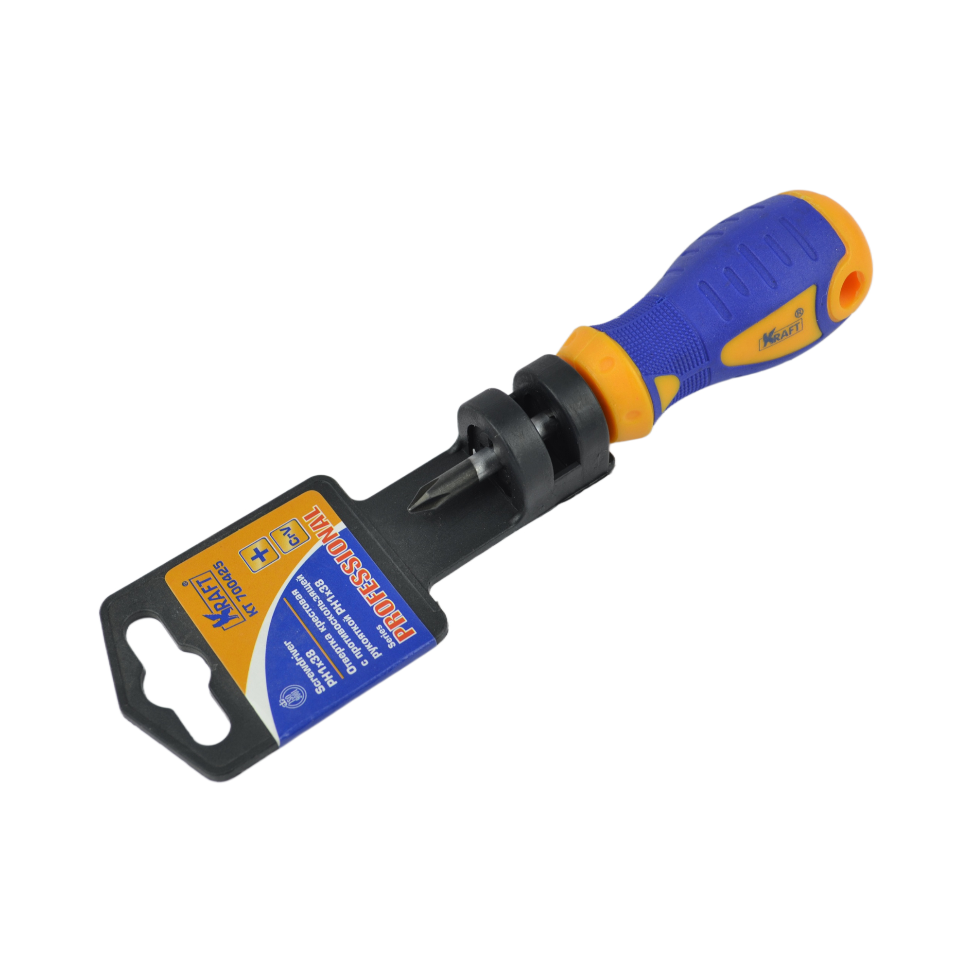 отвертка крестовая PH1x38 KRAFT 700425