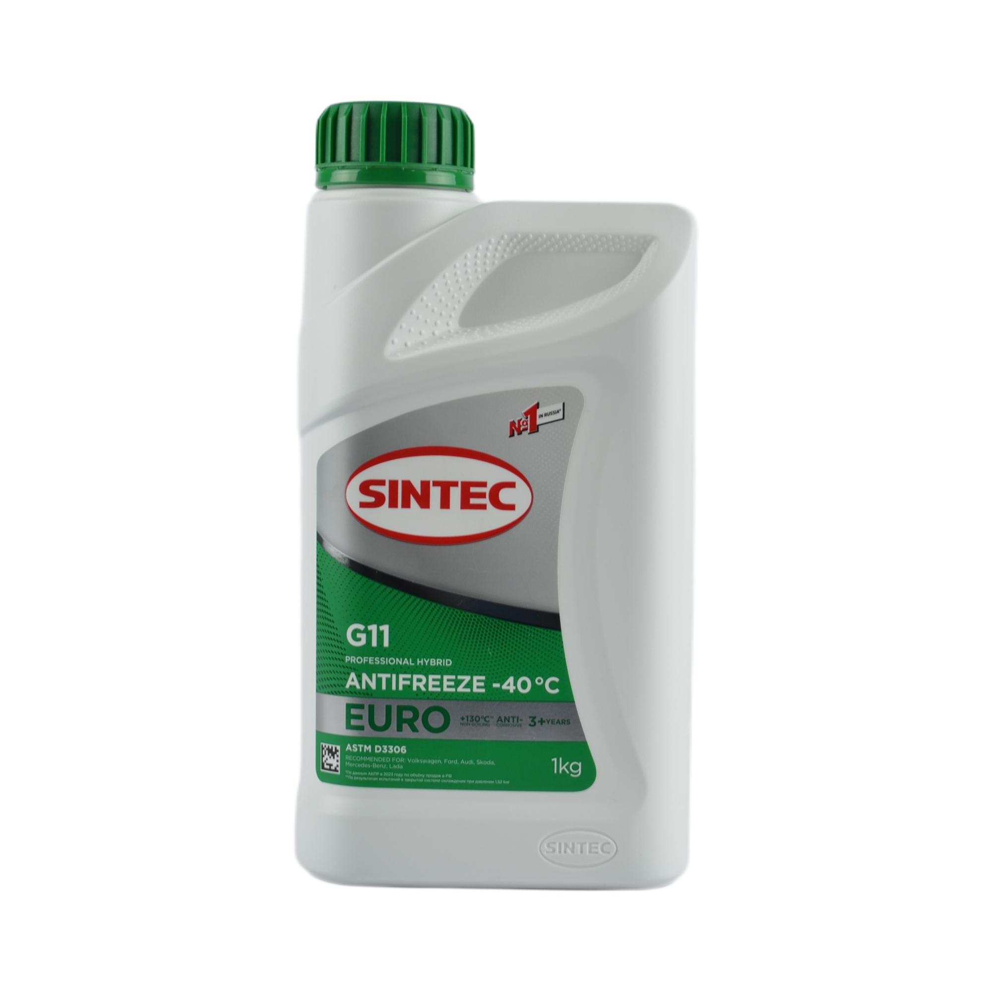 антифриз Sintec euro зеленый 1л (12)