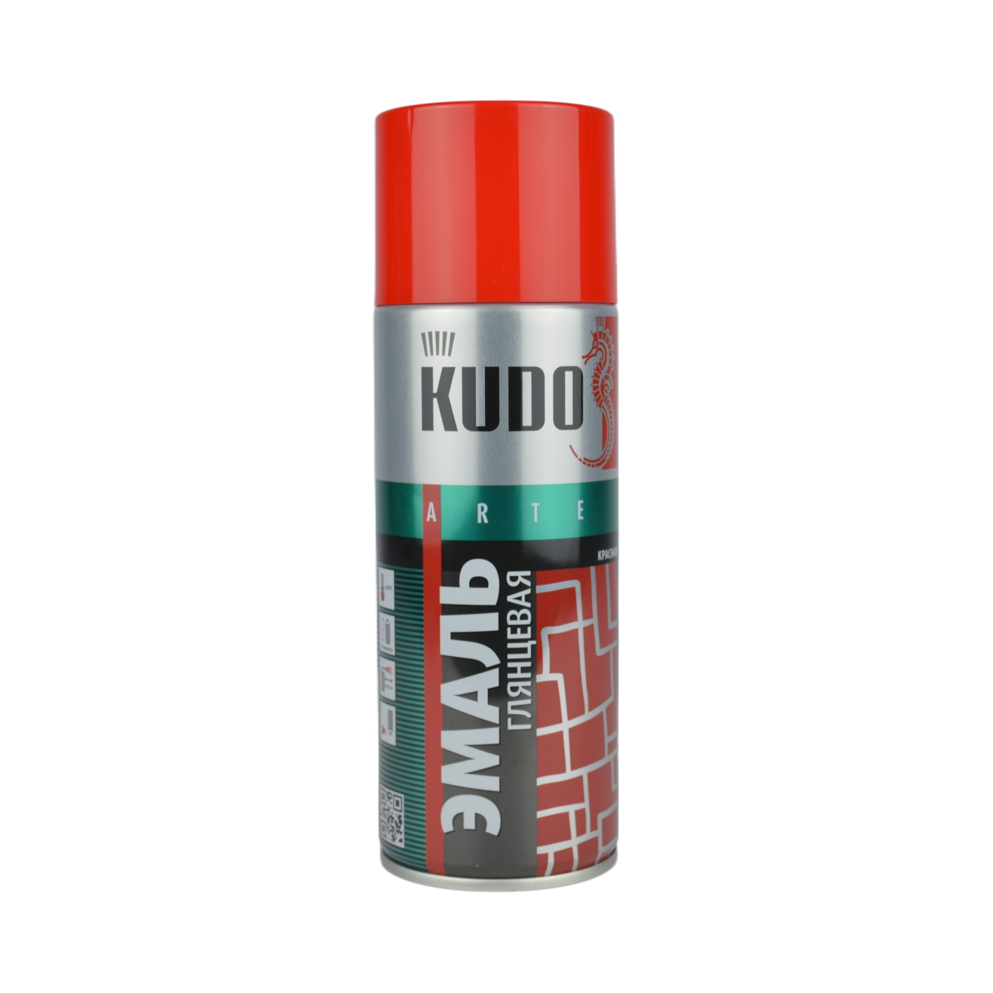 краска KUDO красная (б/сохн.) 270гр KU1003