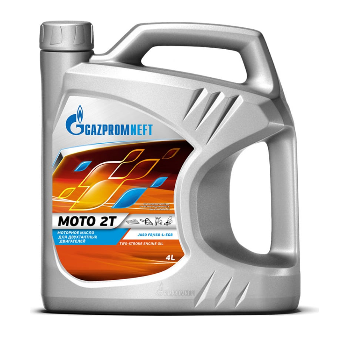 масло Gazpromneft 2Т Moto 4л минеральное